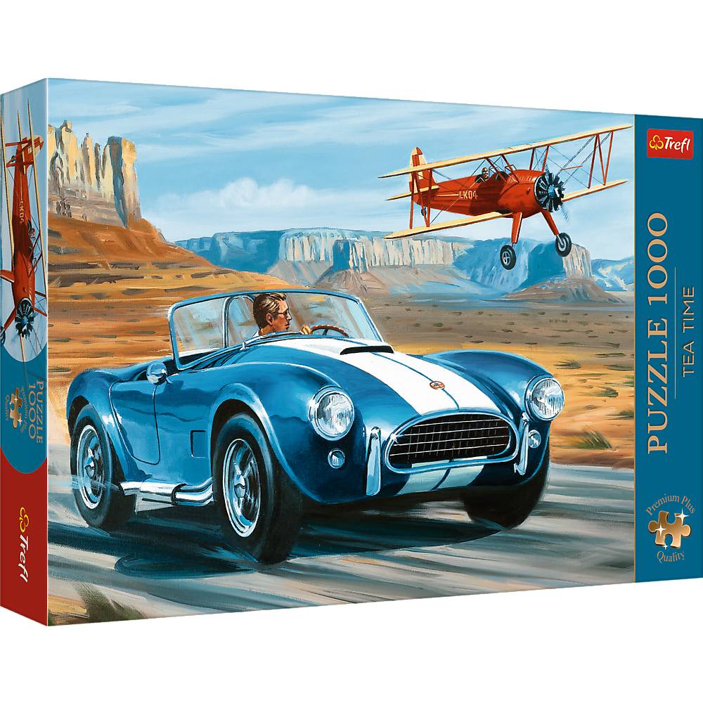 Trefl, Das Wüstenrennen, 1000 Teile Premium Plus Puzzle