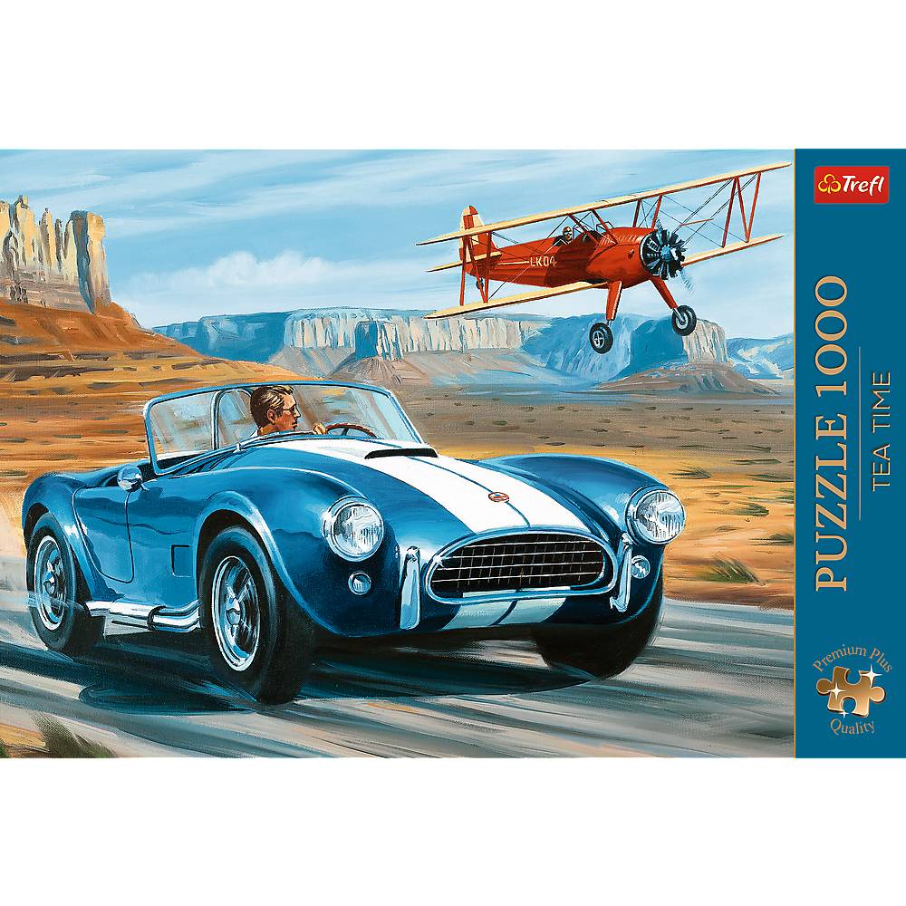 Trefl, Das Wüstenrennen, 1000 Teile Premium Plus Puzzle