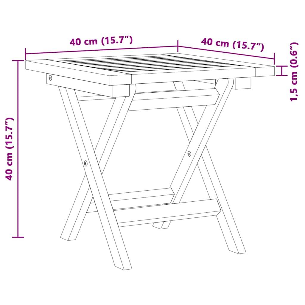 vidaXL Sonnenliege mit Kissen 1-Person 2 pcs Braun Massivholz Teak