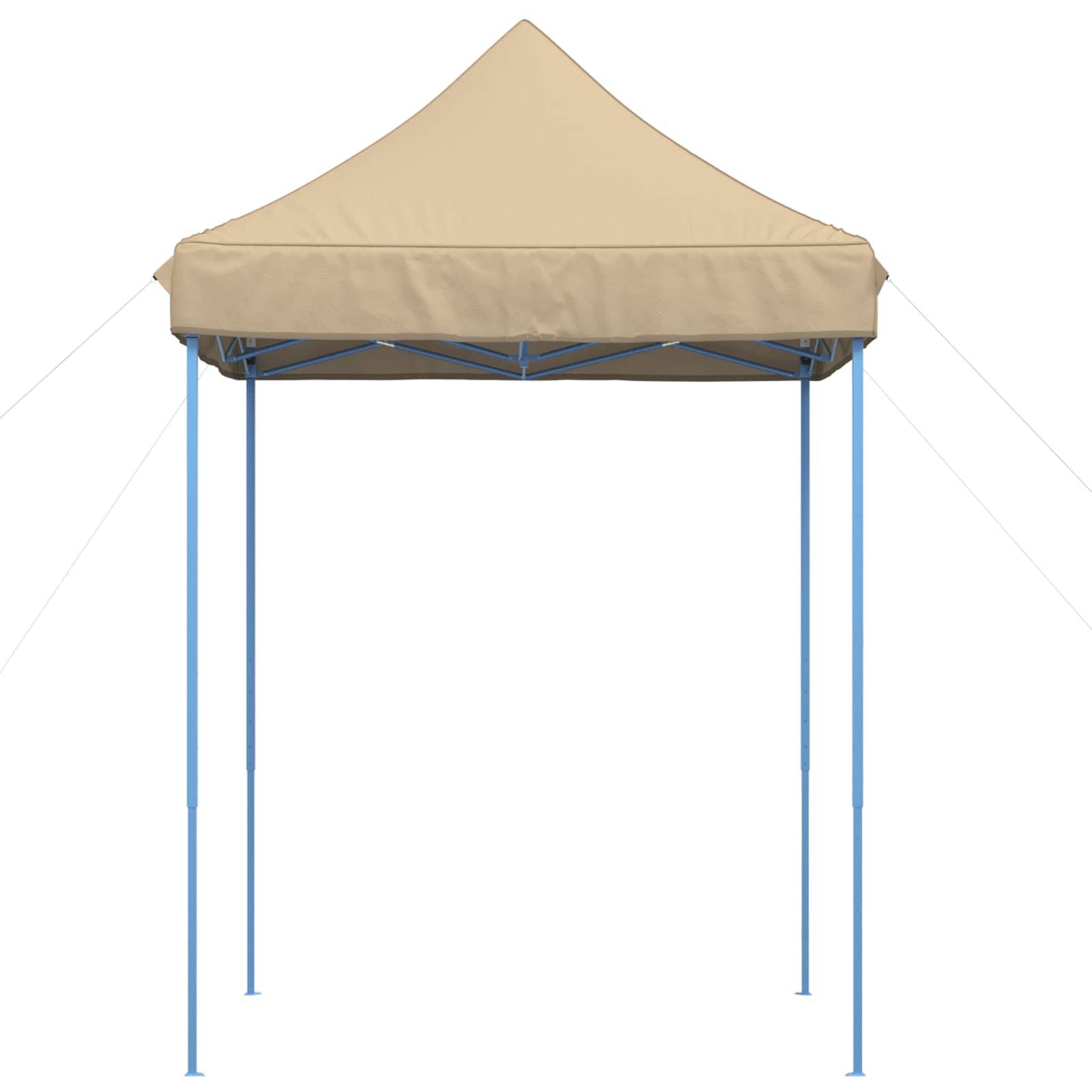 vidaXL Party-Zelt Beige 200 x 200 x 306 cm Oxford-Stoff