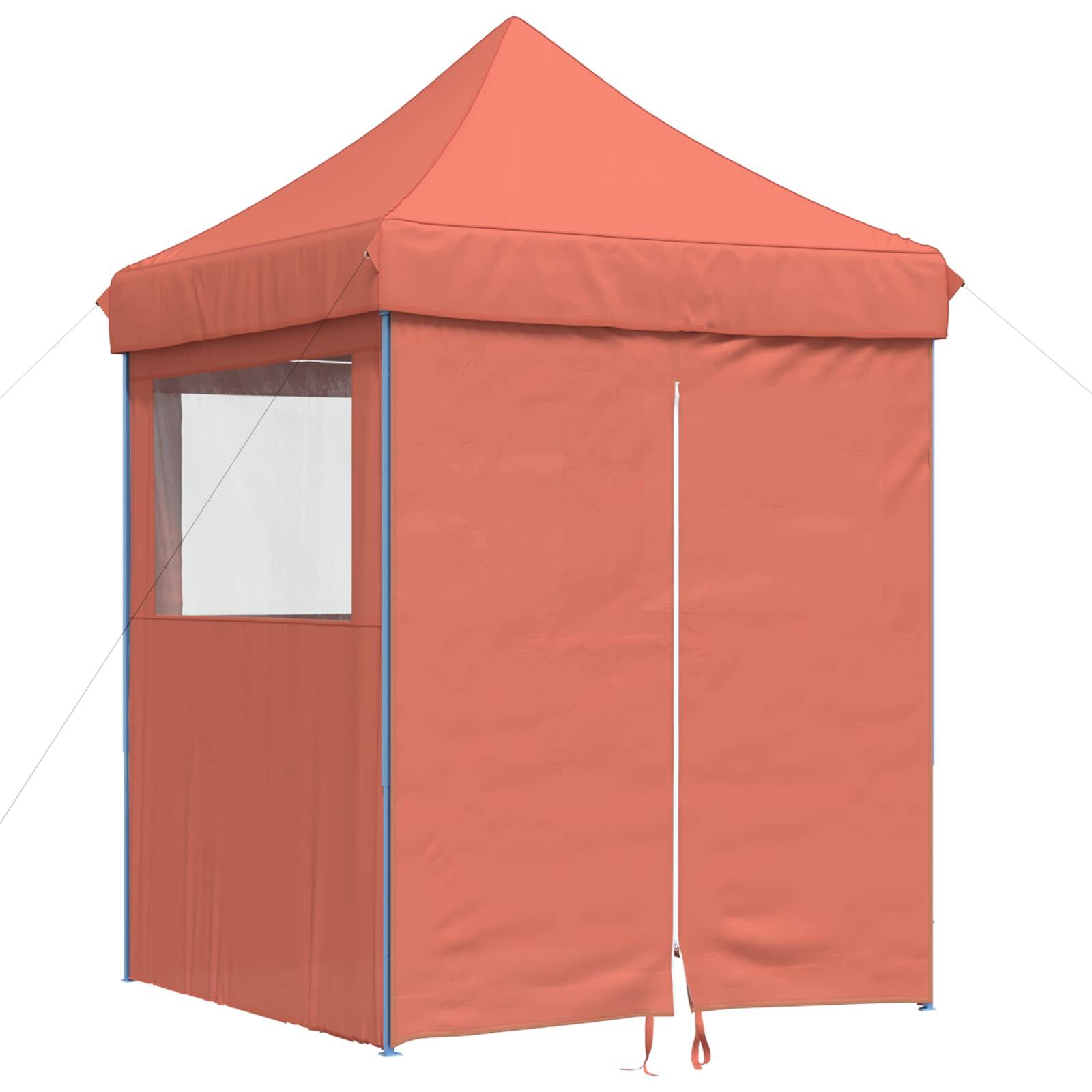 vidaXL Party-Zelt Terrakotta 200 x 200 x 306 cm Oxford-Stoff