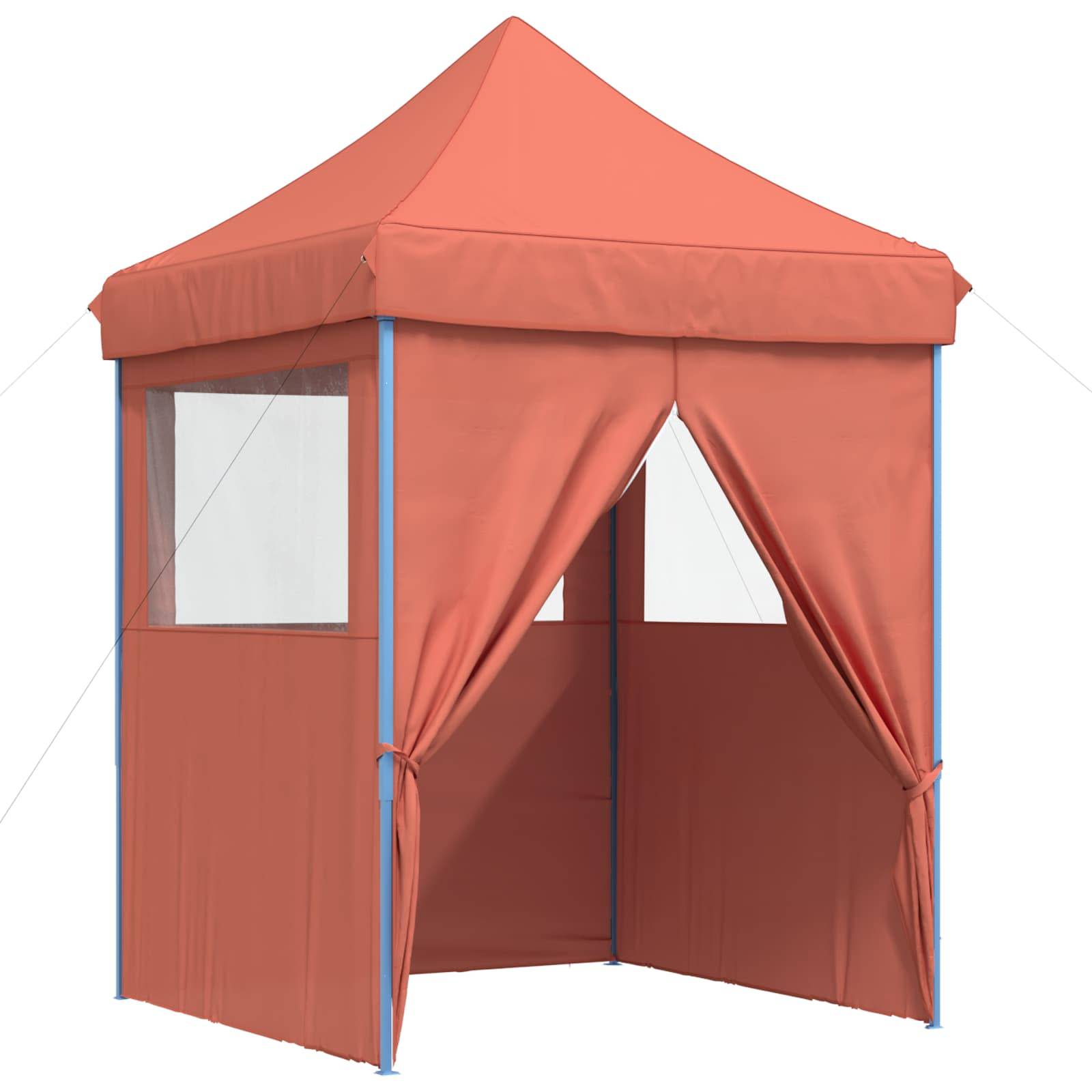 vidaXL Party-Zelt Terrakotta 200 x 200 x 306 cm Oxford-Stoff
