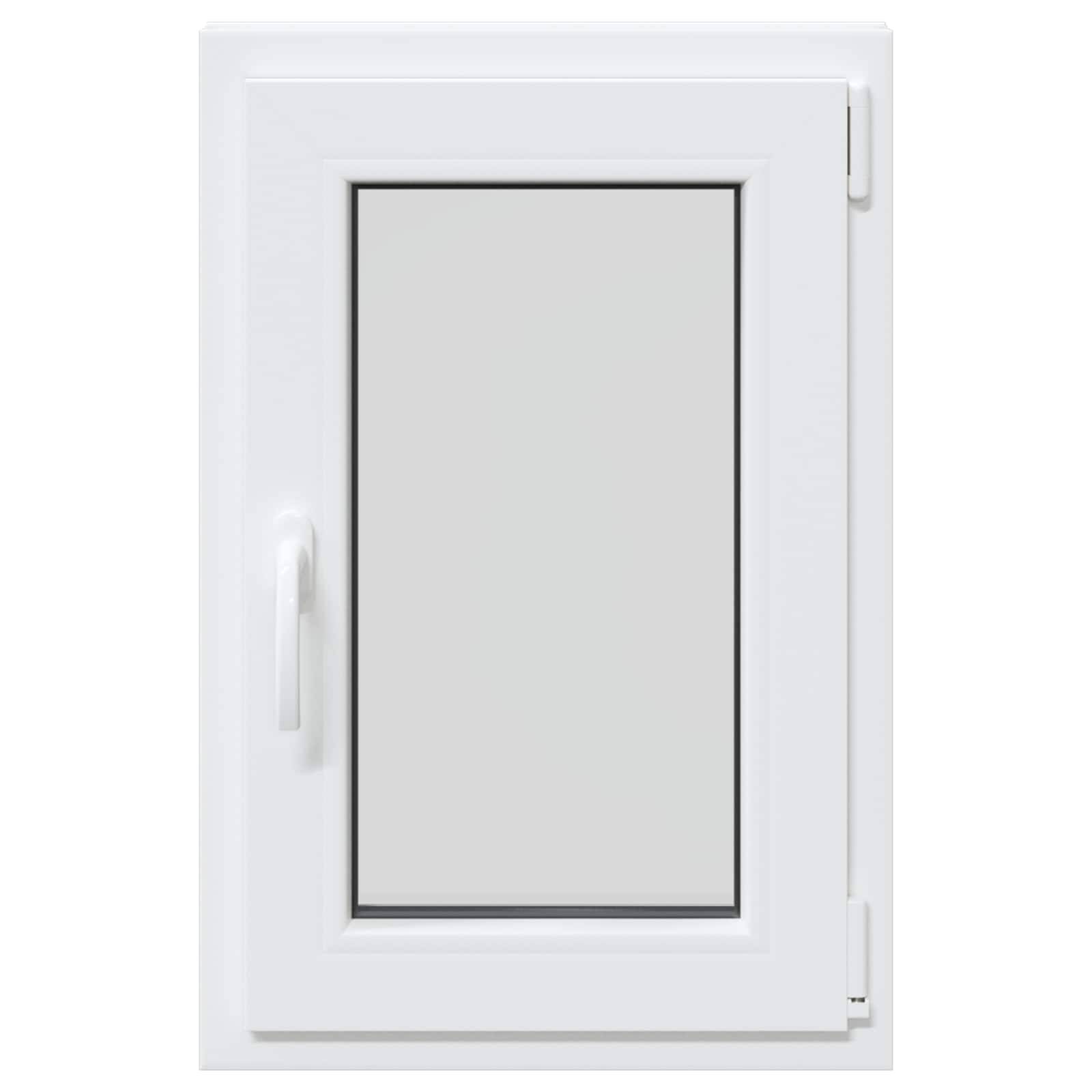 Kellerfenster RISOR Weiß 50 x 75 cm PVC und Glas