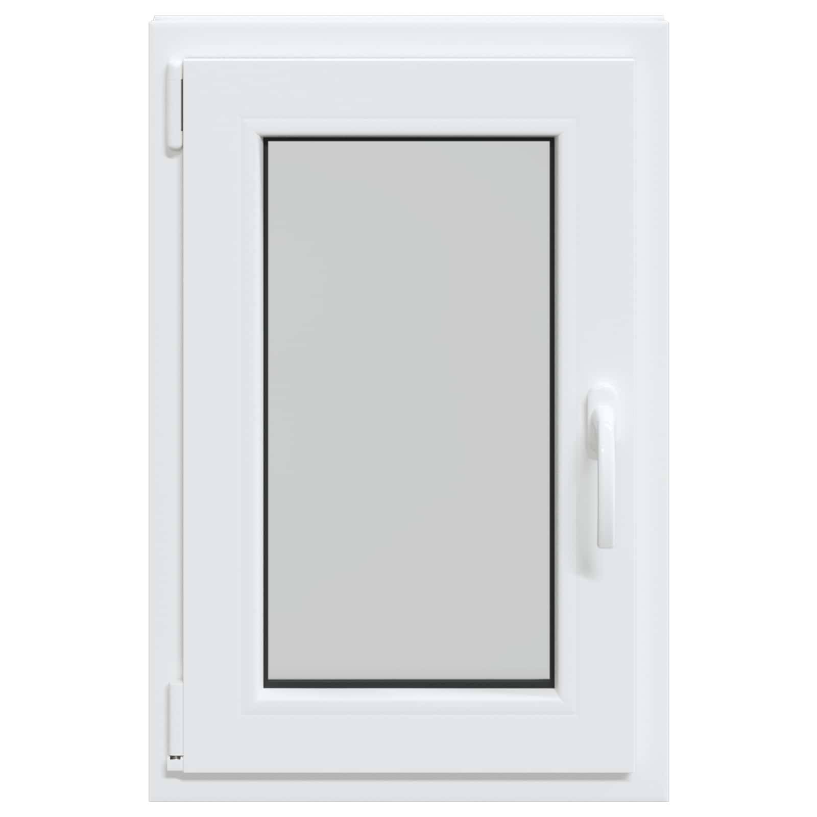 Kellerfenster RISOR Weiß 50 x 75 cm PVC und Glas