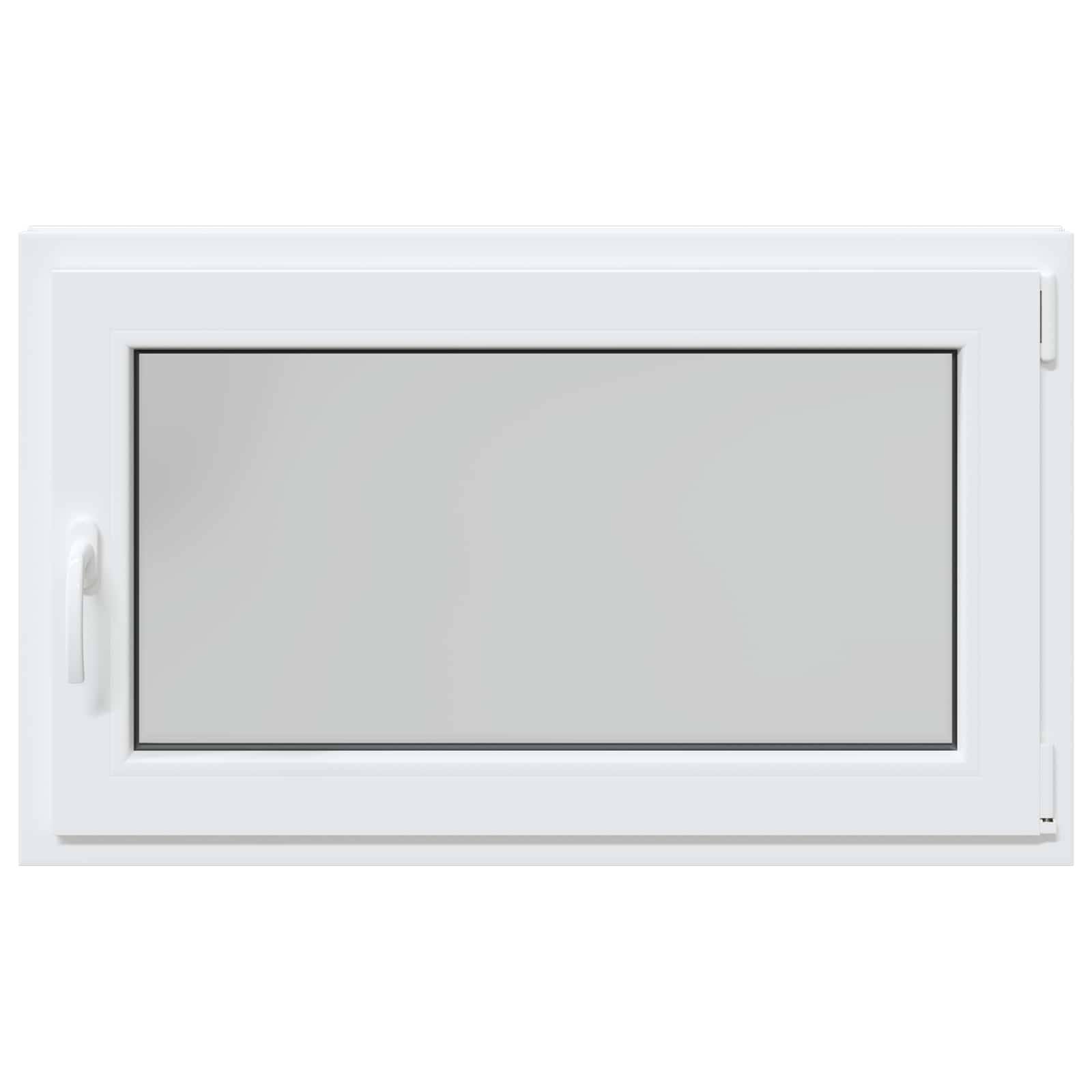 Kellerfenster RISOR 100 x 60 cm PVC und Glas Weiß
