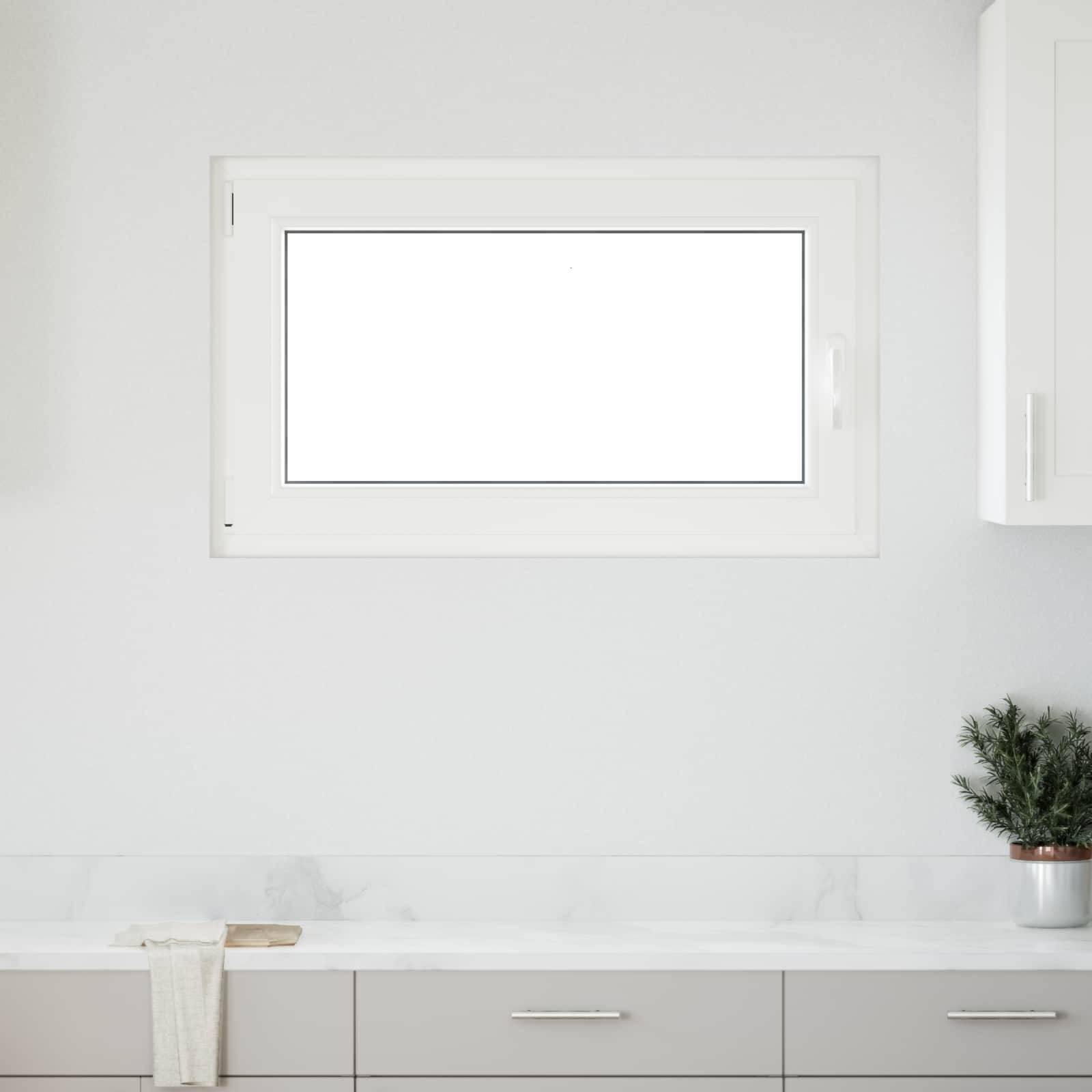 vidaXL Kellerfenster RISOR 100 x 70 cm PVC und Glas Anthrazit