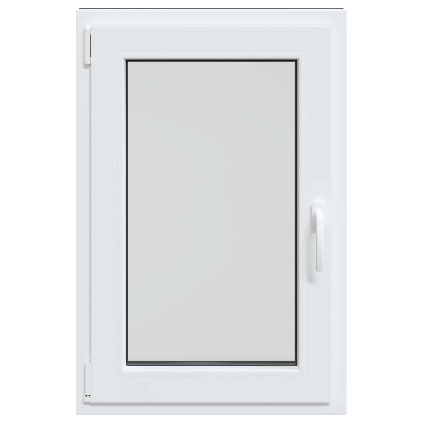 vidaXL Kellerfenster RISOR 60 x 100 cm PVC und Glas Anthrazit