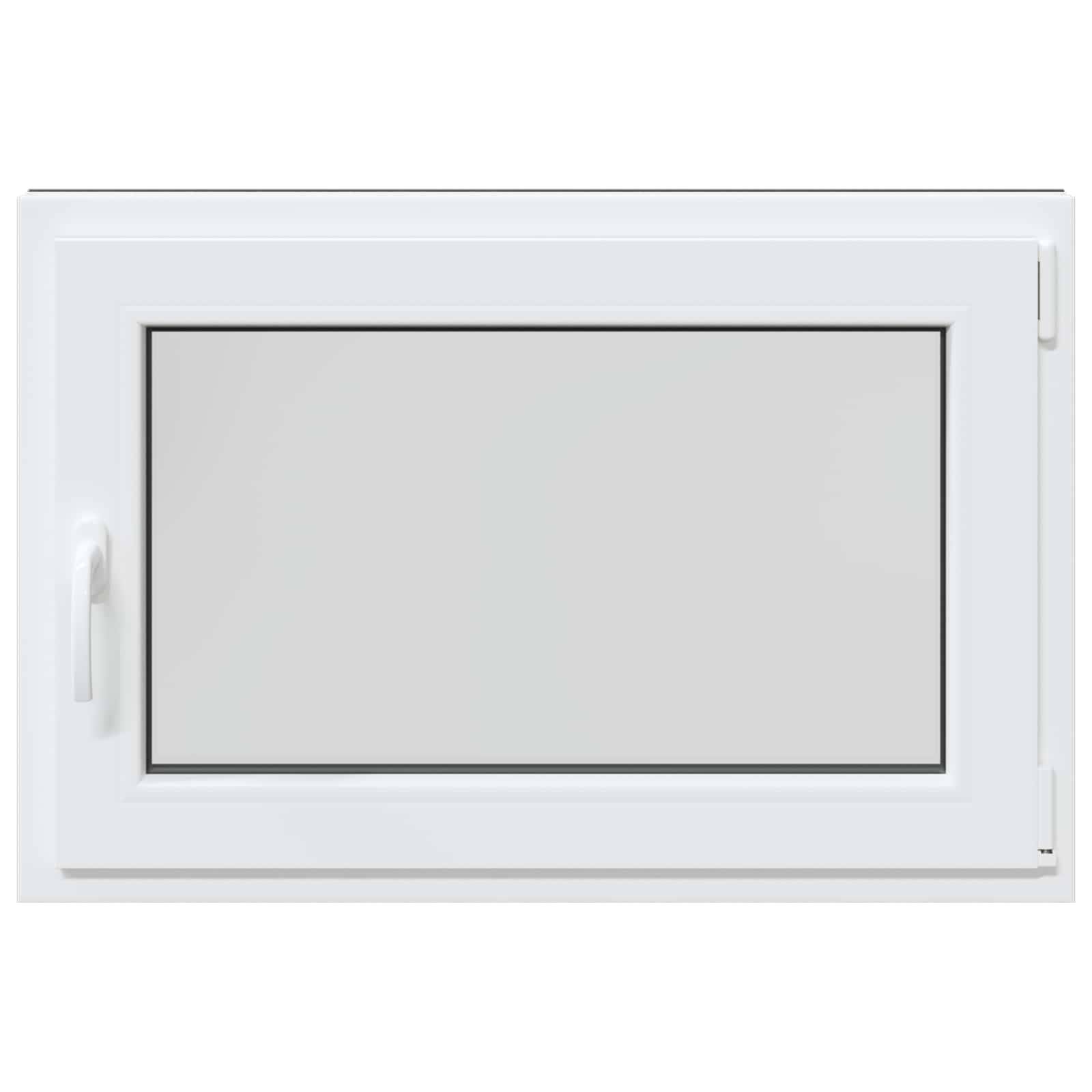 Kellerfenster RISOR Anthrazit 80 x 70 cm PVC und Glas