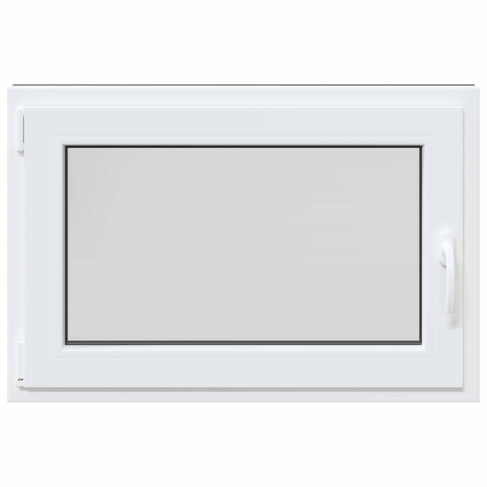 Kellerfenster RISOR Anthrazit 90 x 50 cm PVC und Glas