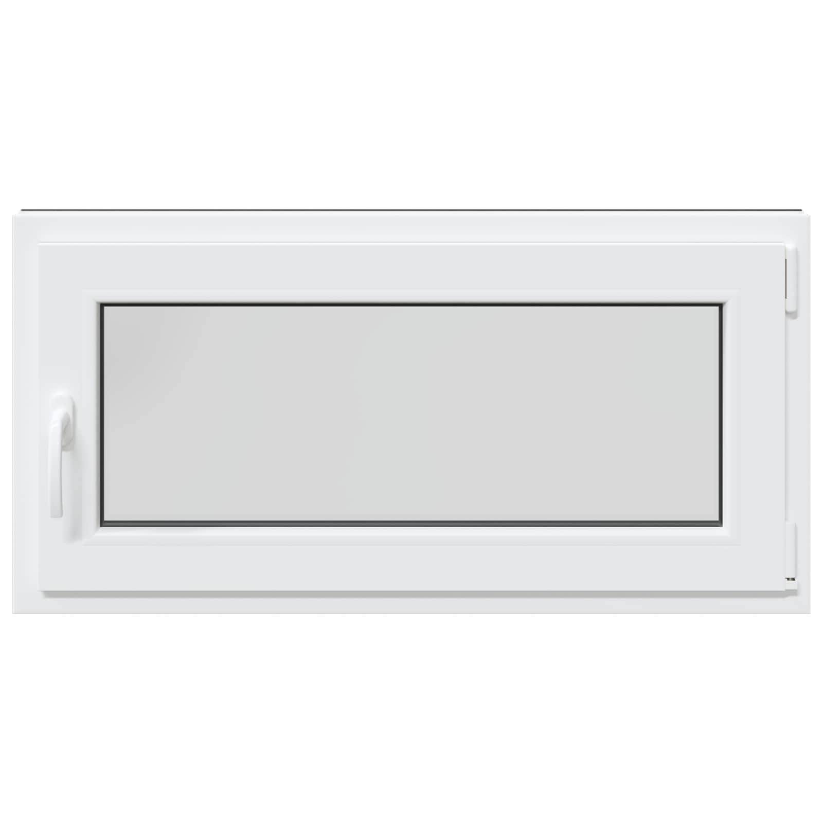 Kellerfenster RISOR Anthrazit 100 x 50 cm PVC und Glas
