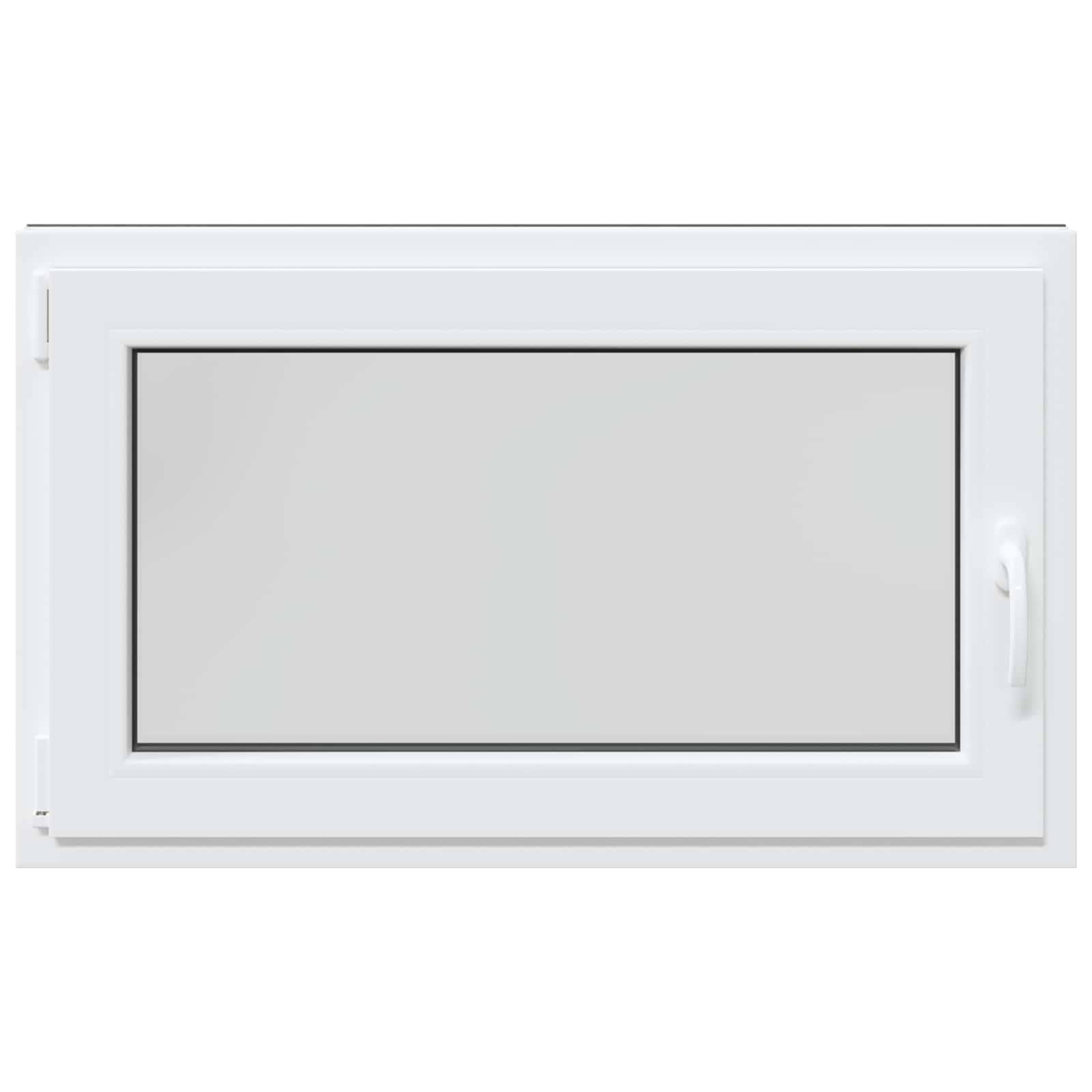 vidaXL Kellerfenster RISOR 100 x 70 cm PVC und Glas Anthrazit