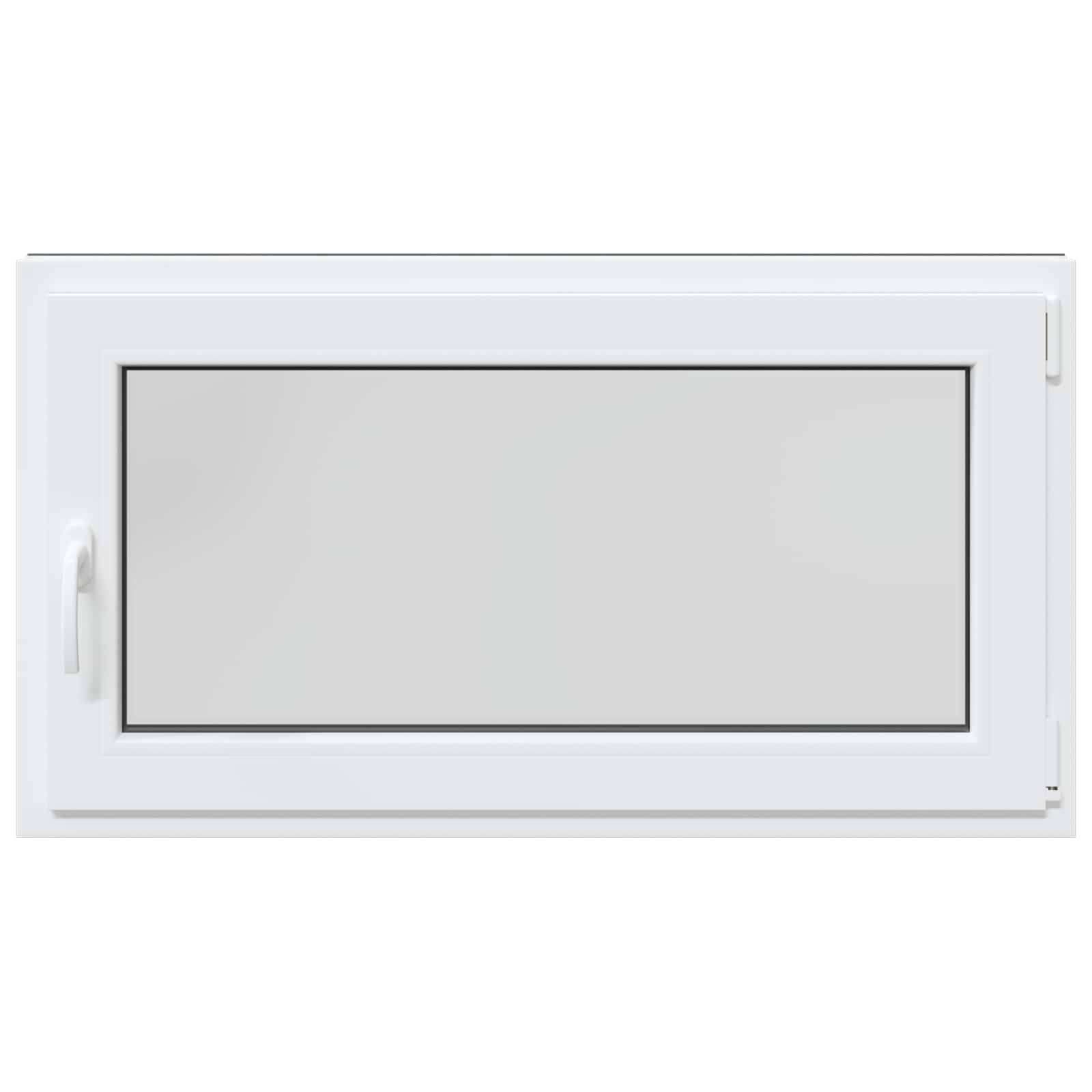 Kellerfenster RISOR Anthrazit 110 x 50 cm PVC und Glas
