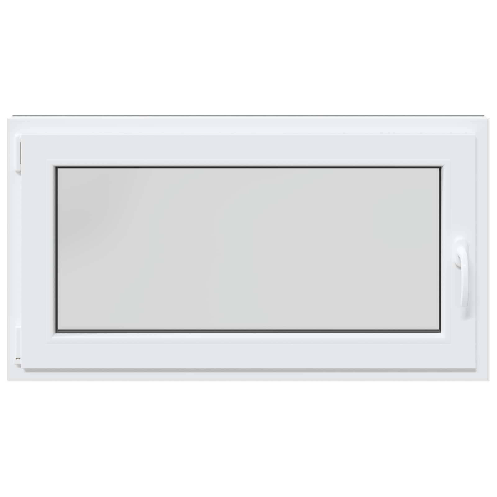 vidaXL Kellerfenster RISOR 110 x 70 cm PVC und Glas Anthrazit