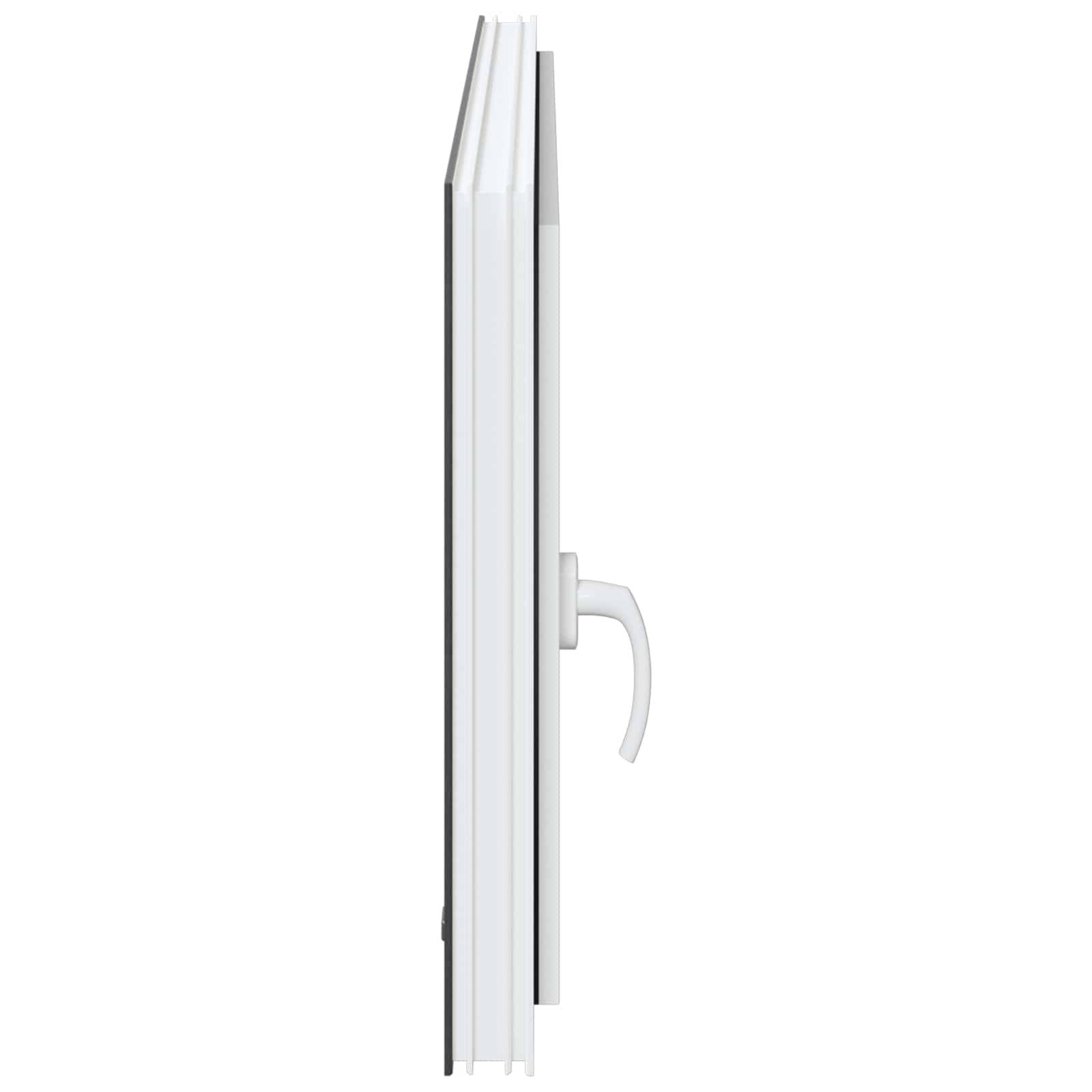 Kellerfenster RISOR Anthrazit 120 x 60 cm PVC und Glas