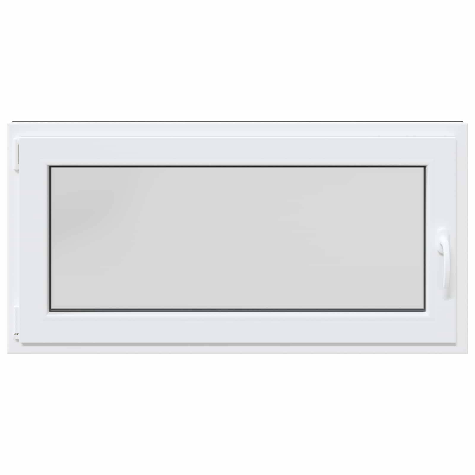 Kellerfenster RISOR Anthrazit 120 x 60 cm PVC und Glas