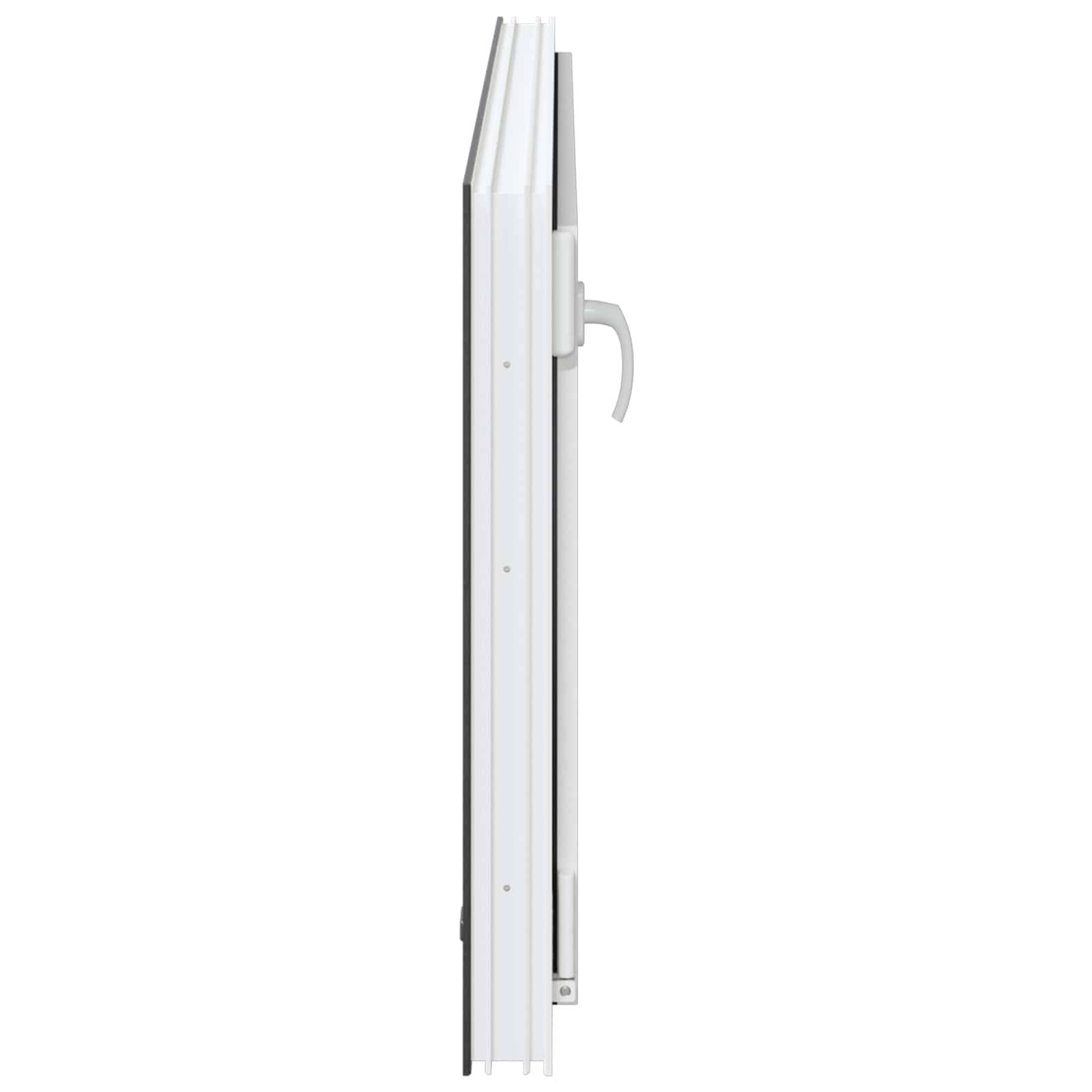 Kellerfenster RISOR Anthrazit 120 x 60 cm PVC und Glas