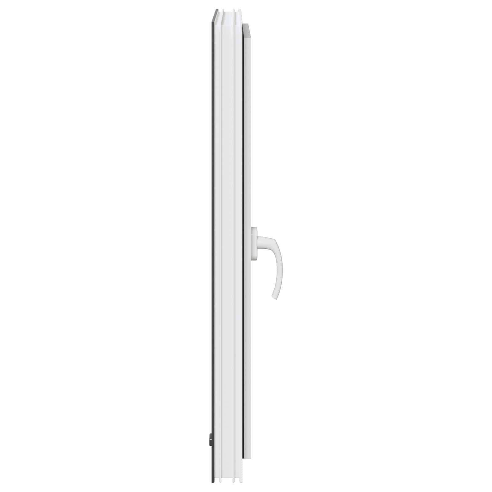 vidaXL Kellerfenster RISOR 60 x 90 cm PVC und Glas Anthrazit