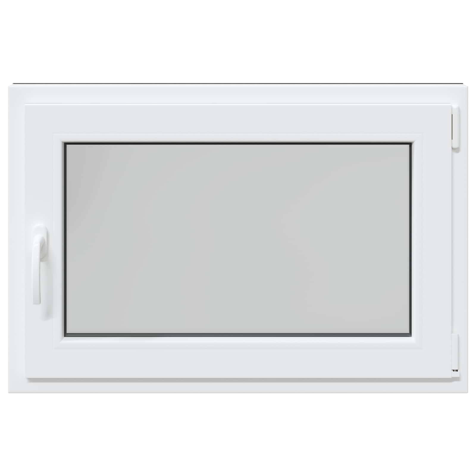 vidaXL Kellerfenster RISOR 90 x 60 cm PVC und Glas Anthrazit