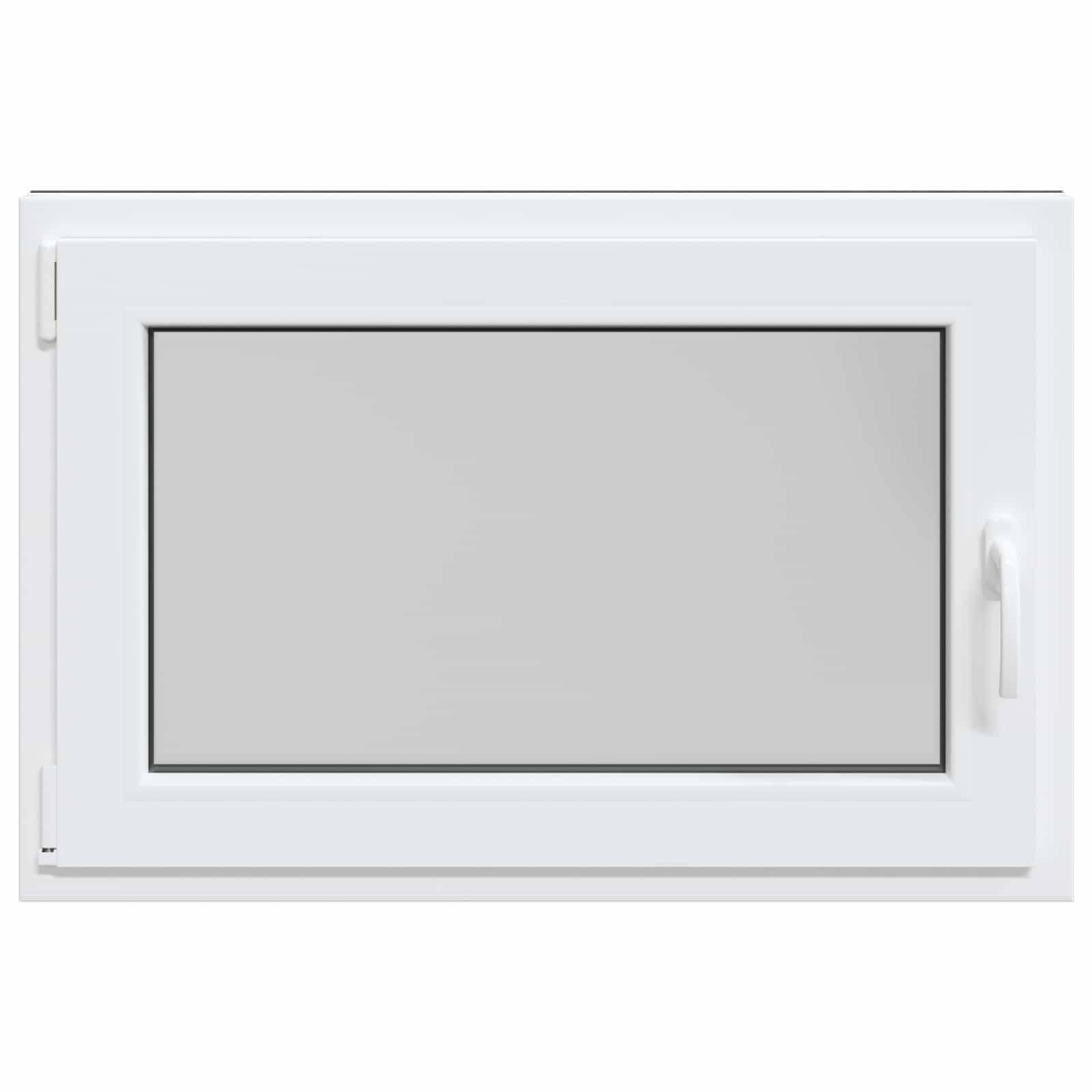 Kellerfenster RISOR Anthrazit 90 x 50 cm PVC und Glas