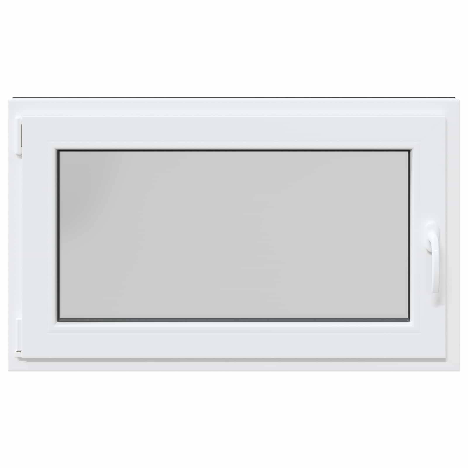 vidaXL Kellerfenster RISOR 100 x 70 cm PVC und Glas Anthrazit