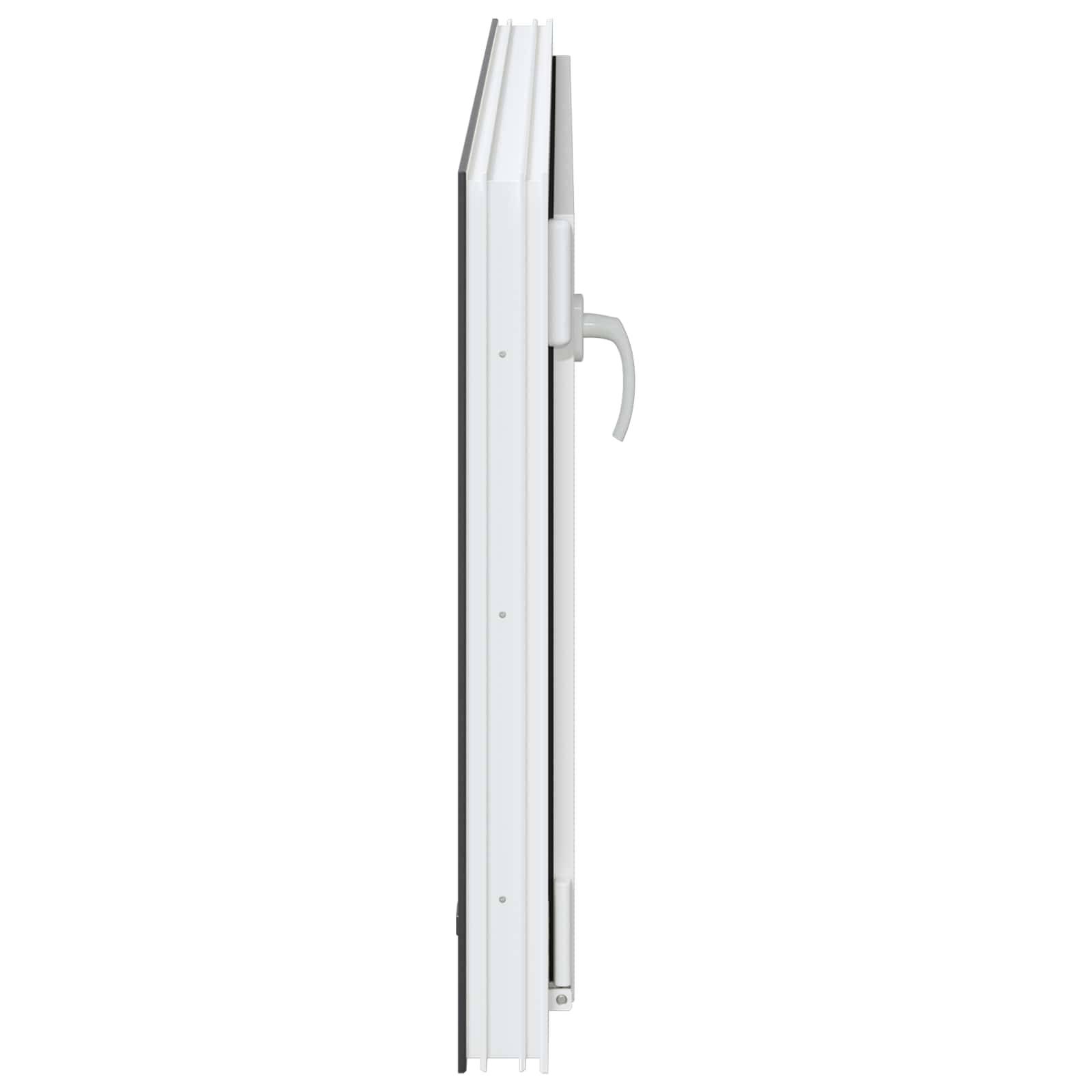 Kellerfenster RISOR Anthrazit 110 x 50 cm PVC und Glas