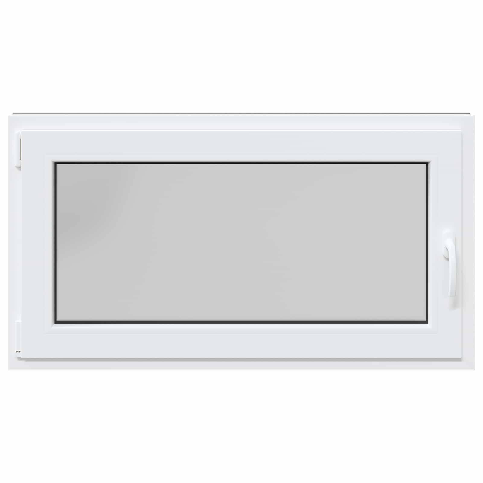 Kellerfenster RISOR Anthrazit 110 x 50 cm PVC und Glas
