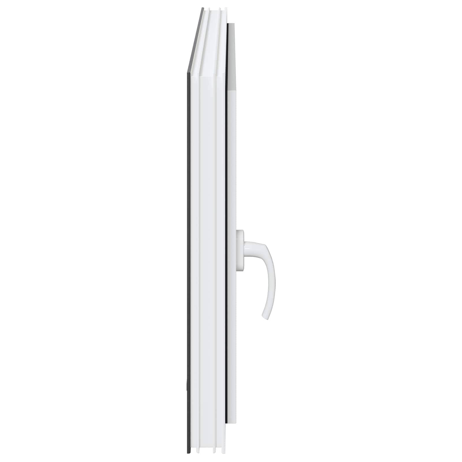 Kellerfenster RISOR Anthrazit 120 x 60 cm PVC und Glas