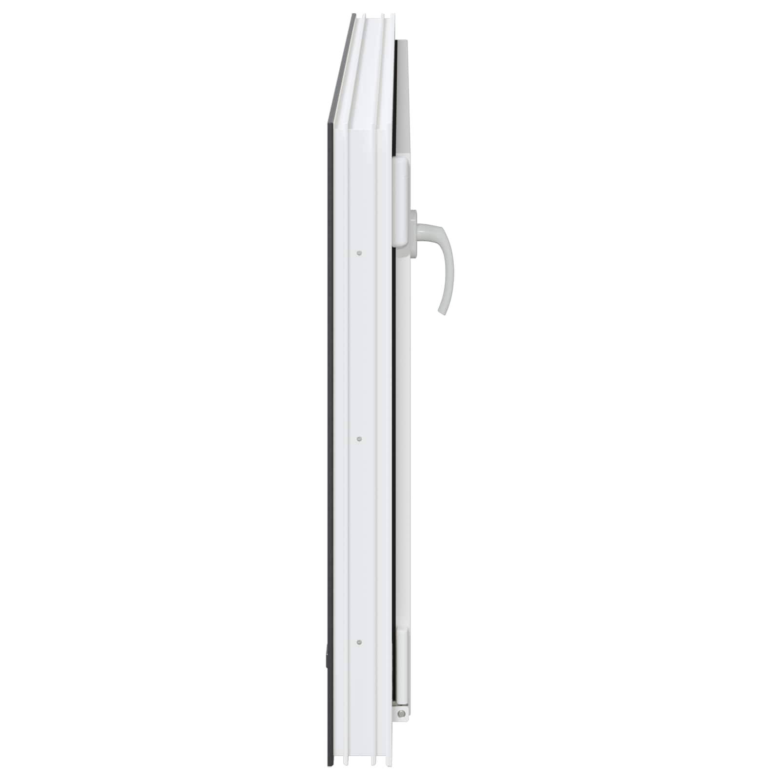 Kellerfenster RISOR Anthrazit 120 x 60 cm PVC und Glas