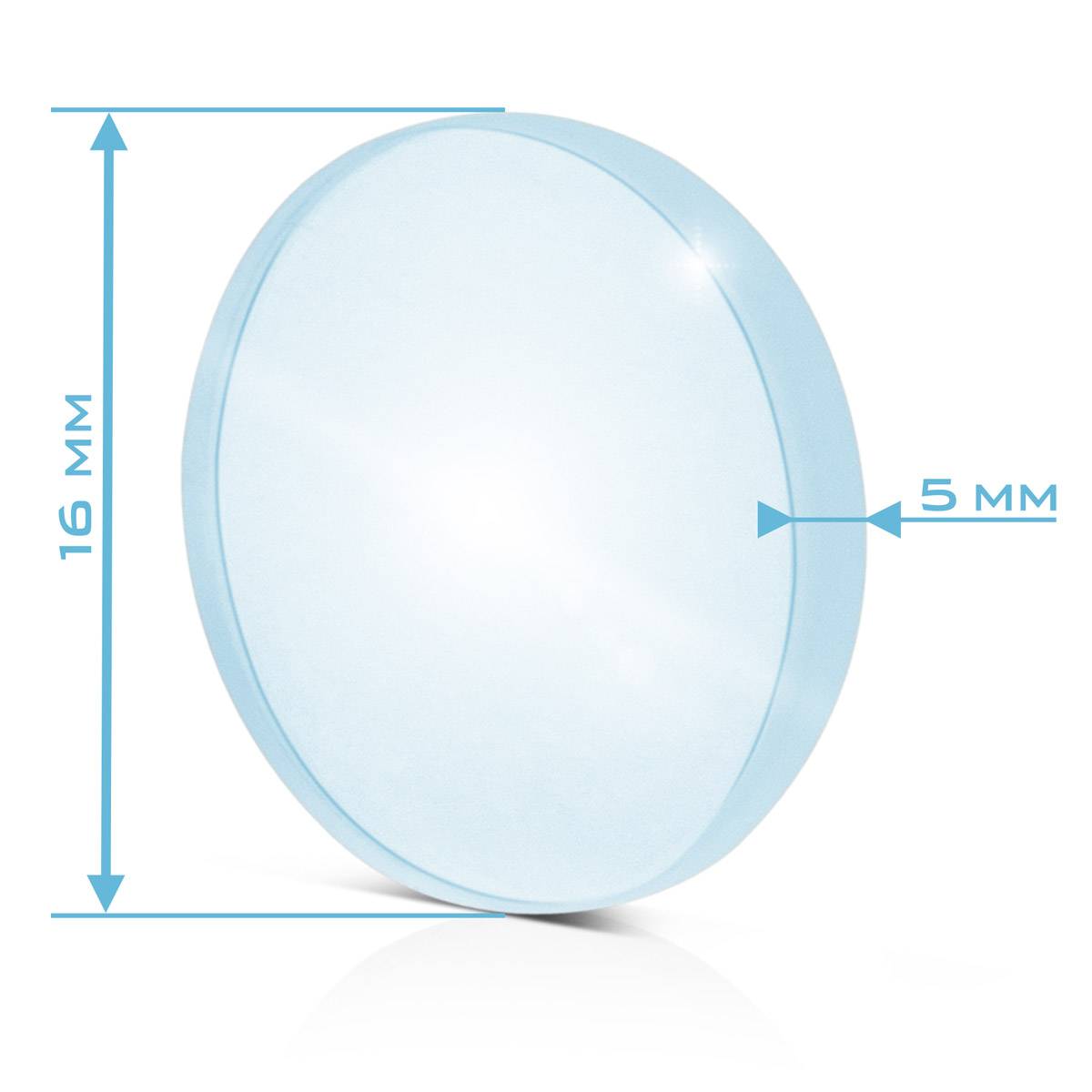 STAHLWERK Kollimationslinse SUP 23T D16 x 5 F60 Laserschweißkopf Ersatzlinse