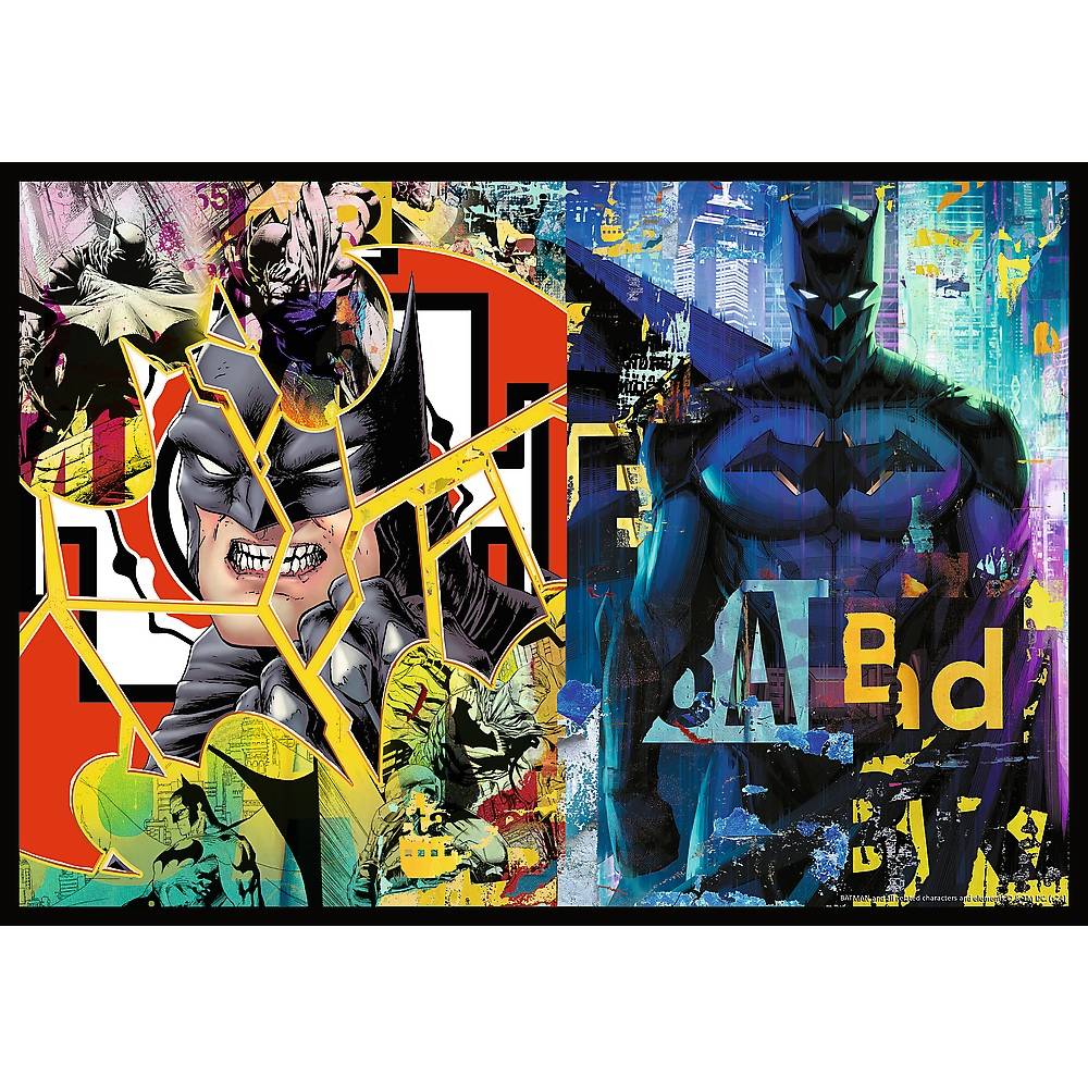 Trefl, Batman in Aktion, 4x250 Teile Puzzle