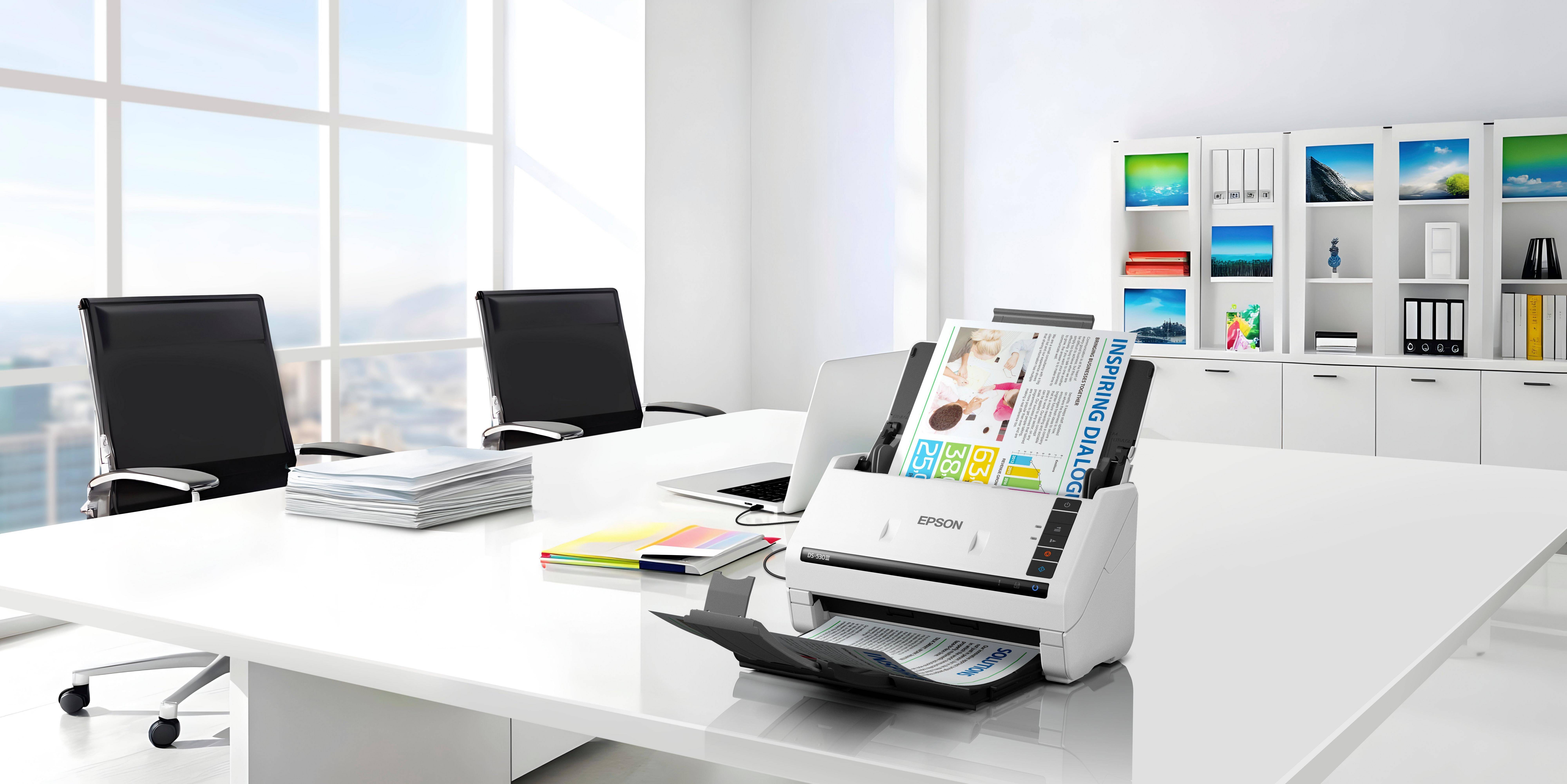 Epson WorkForce DS-530III - Dokumentenscanner - Duplex - A4 - 600 dpi x 600