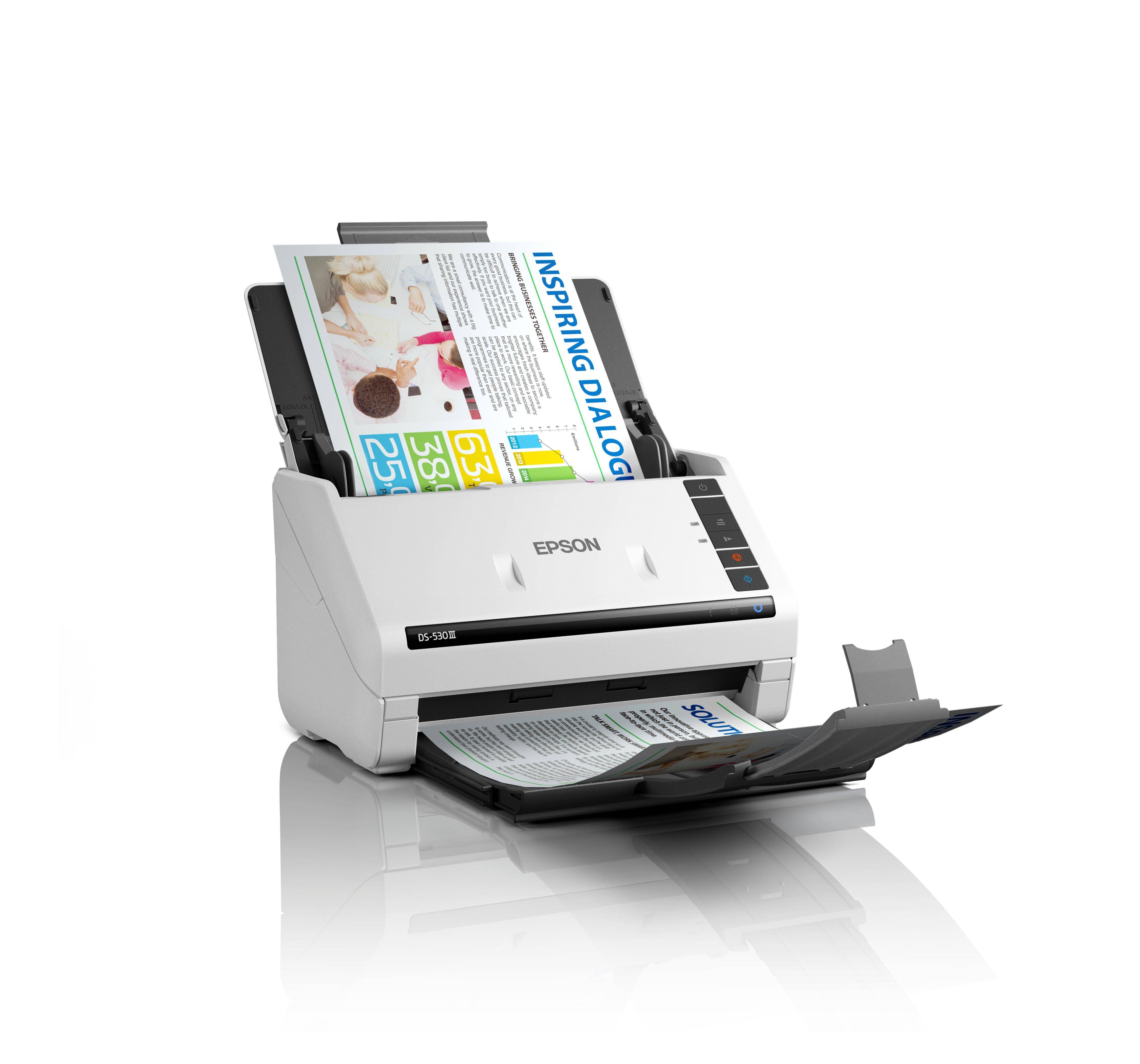 Epson WorkForce DS-530III - Dokumentenscanner - Duplex - A4 - 600 dpi x 600