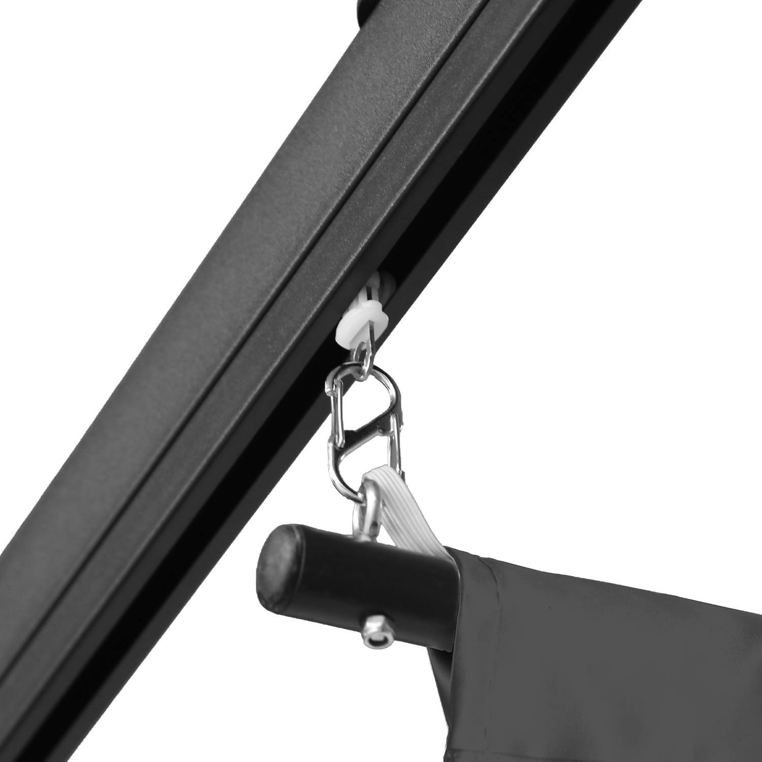 Pergola 3 x 3 m Wasserdicht Stabil Winterfest, Garten Pavillon mit Sonnenschutz uberdachung, UV-Schutz, Grau