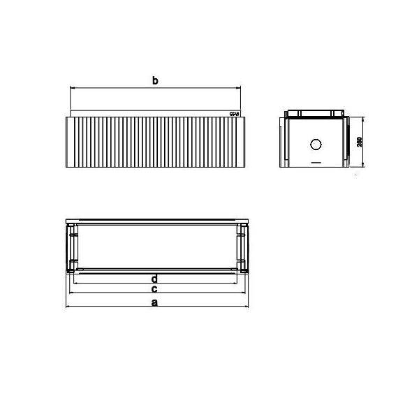 GSAB Elektrotechnik Normsockel 320mm 0NSE-Aufbau