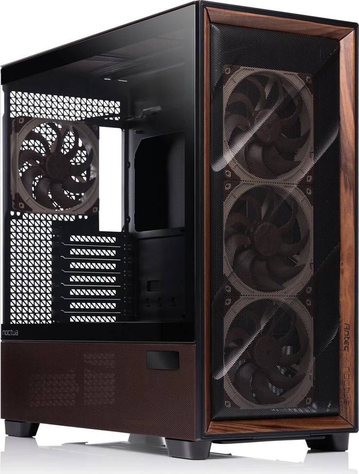 Antec Flux Pro Noctua Edition Midi Tower mit Fenster ohne Netzteil
