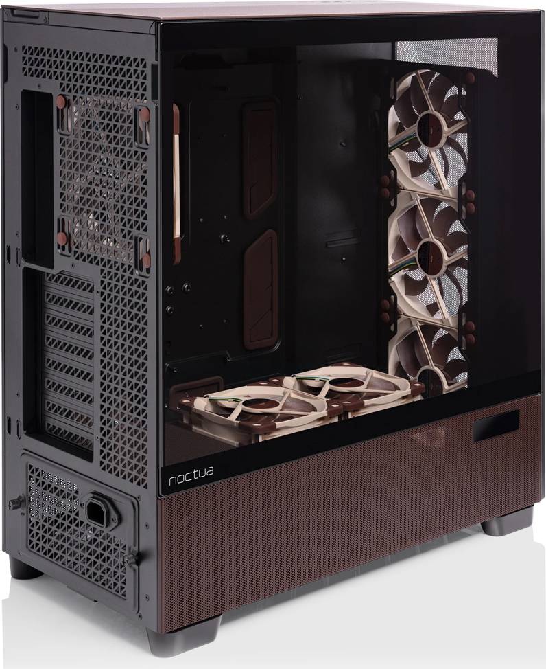 Antec Flux Pro Noctua Edition Midi Tower mit Fenster ohne Netzteil