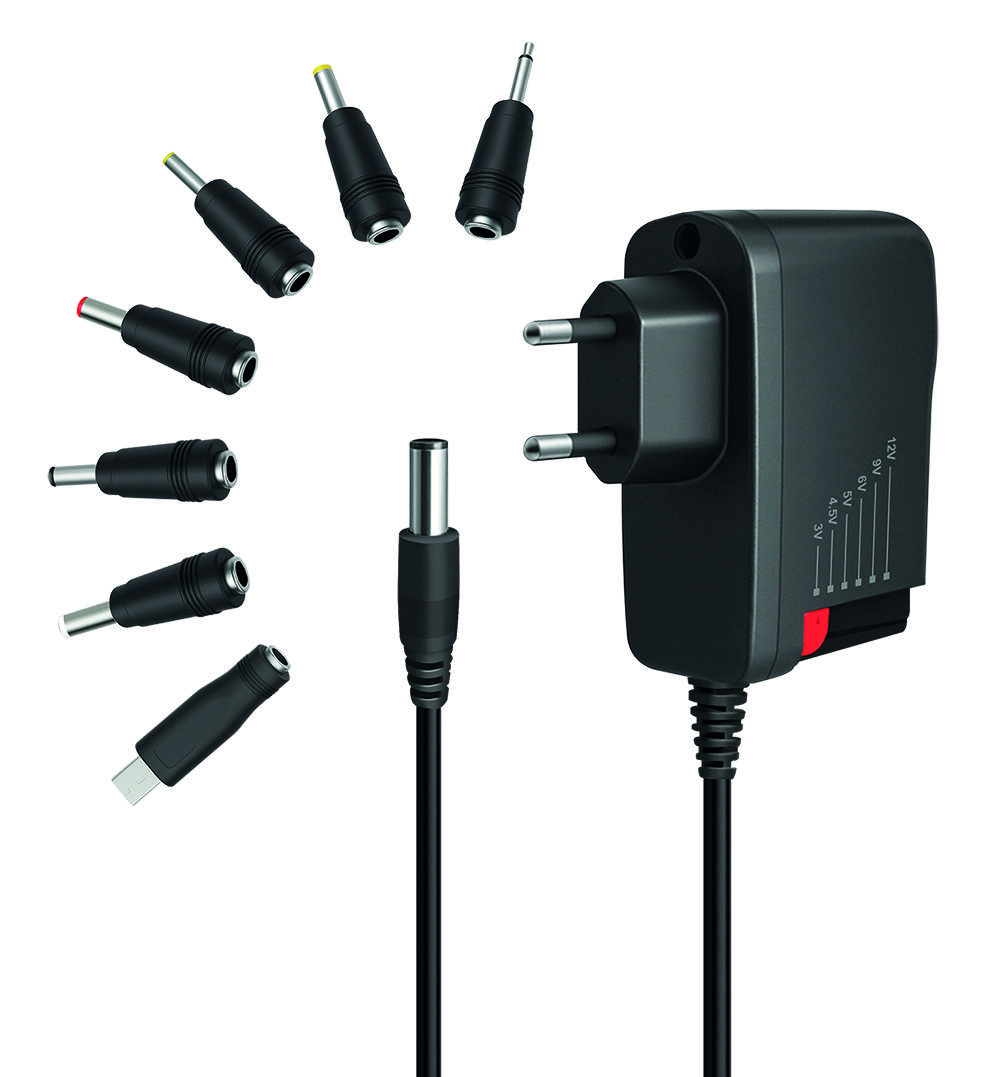 LogiLink Universalnetzteil 3/12 V 24 W (1er Faltschachtel)