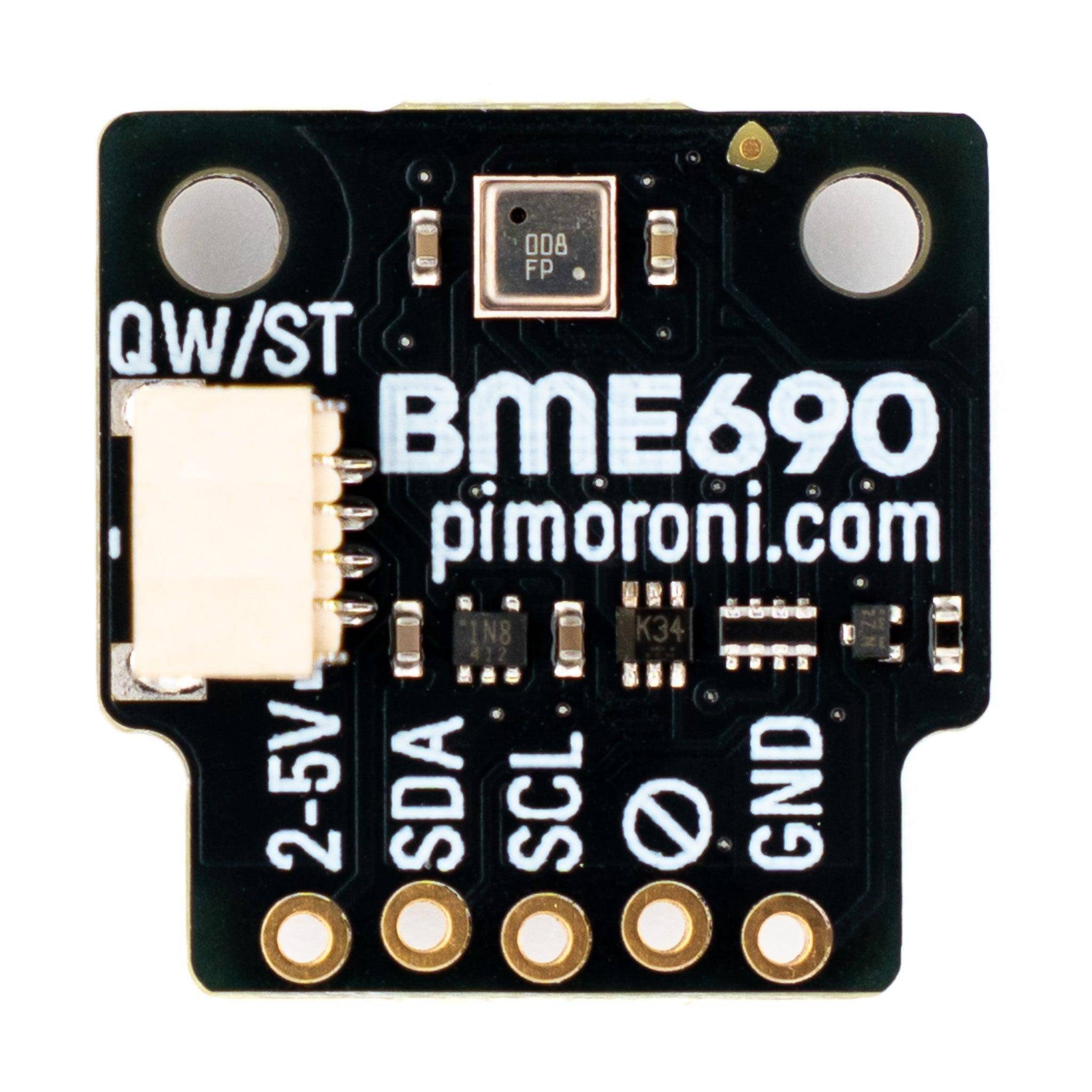 Pimoroni BME690 4in1 Luftqualitäts Sensor, Gas, Temperatur, Druck, Luftfeuchte, I2C, Qwiic, 3,3-5V