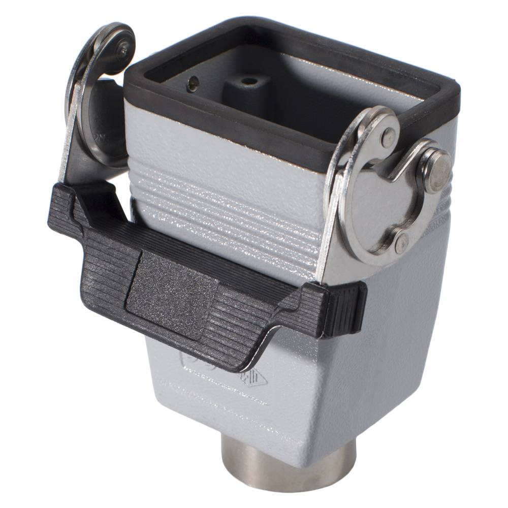 ILME Rechteck-MP 06, Metall-, Tüllengehäuse, 1 Bügel, grau