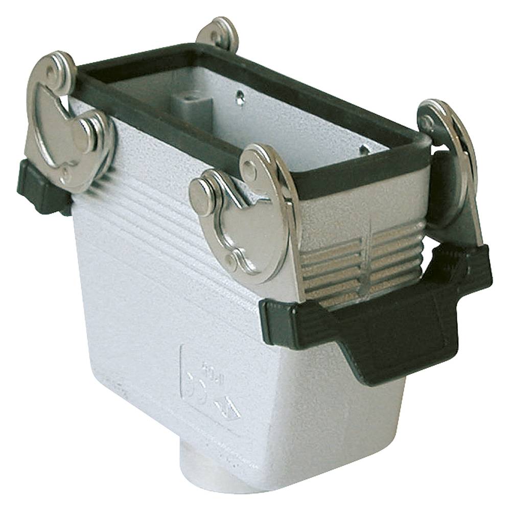 ILME Rechteck-MP 16, Metall-, Tüllengehäuse, 2 Bügel, grau