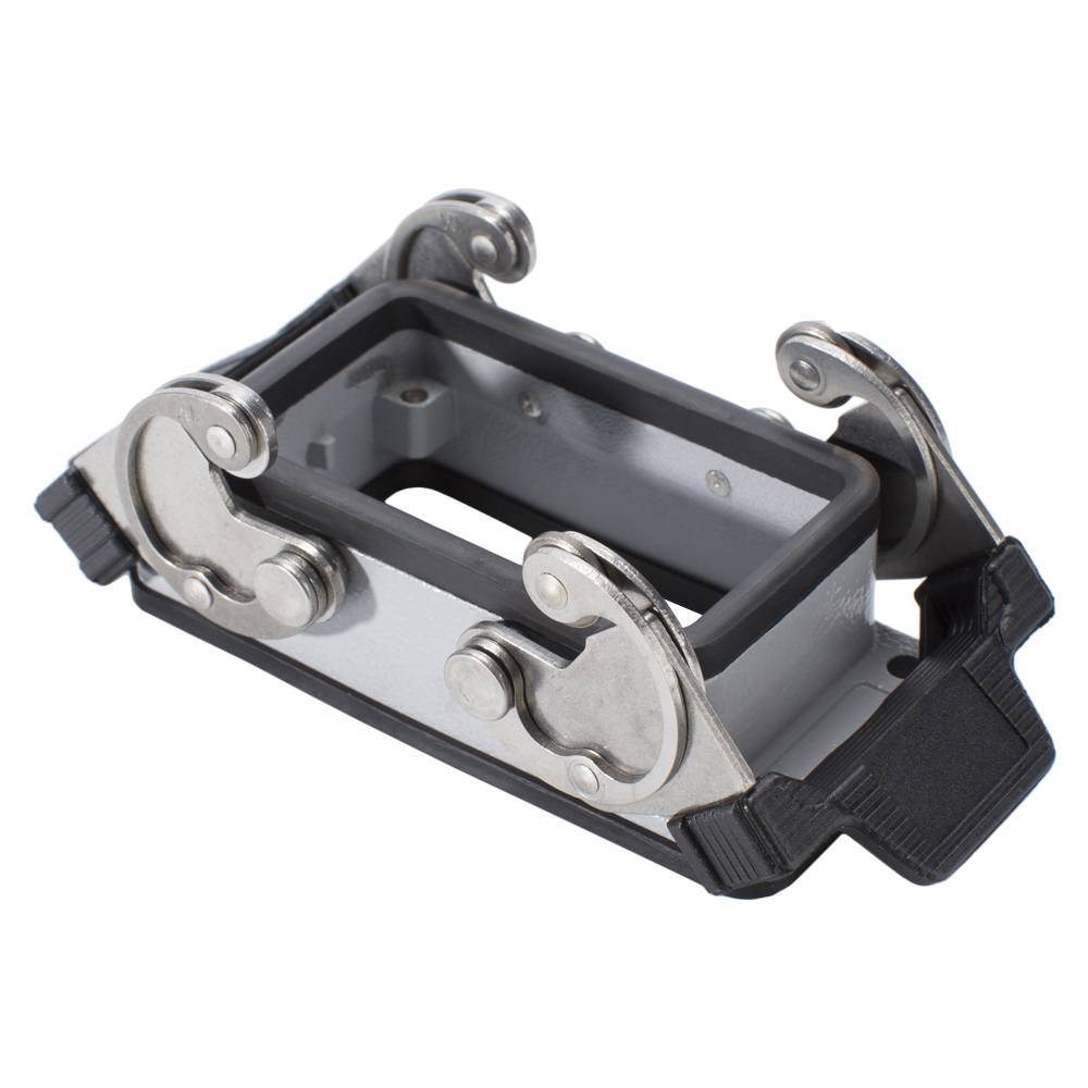 ILME Rechteck-MP 10, Metall-, Aufbaugehäuse hoch, 2 Bügel, grau