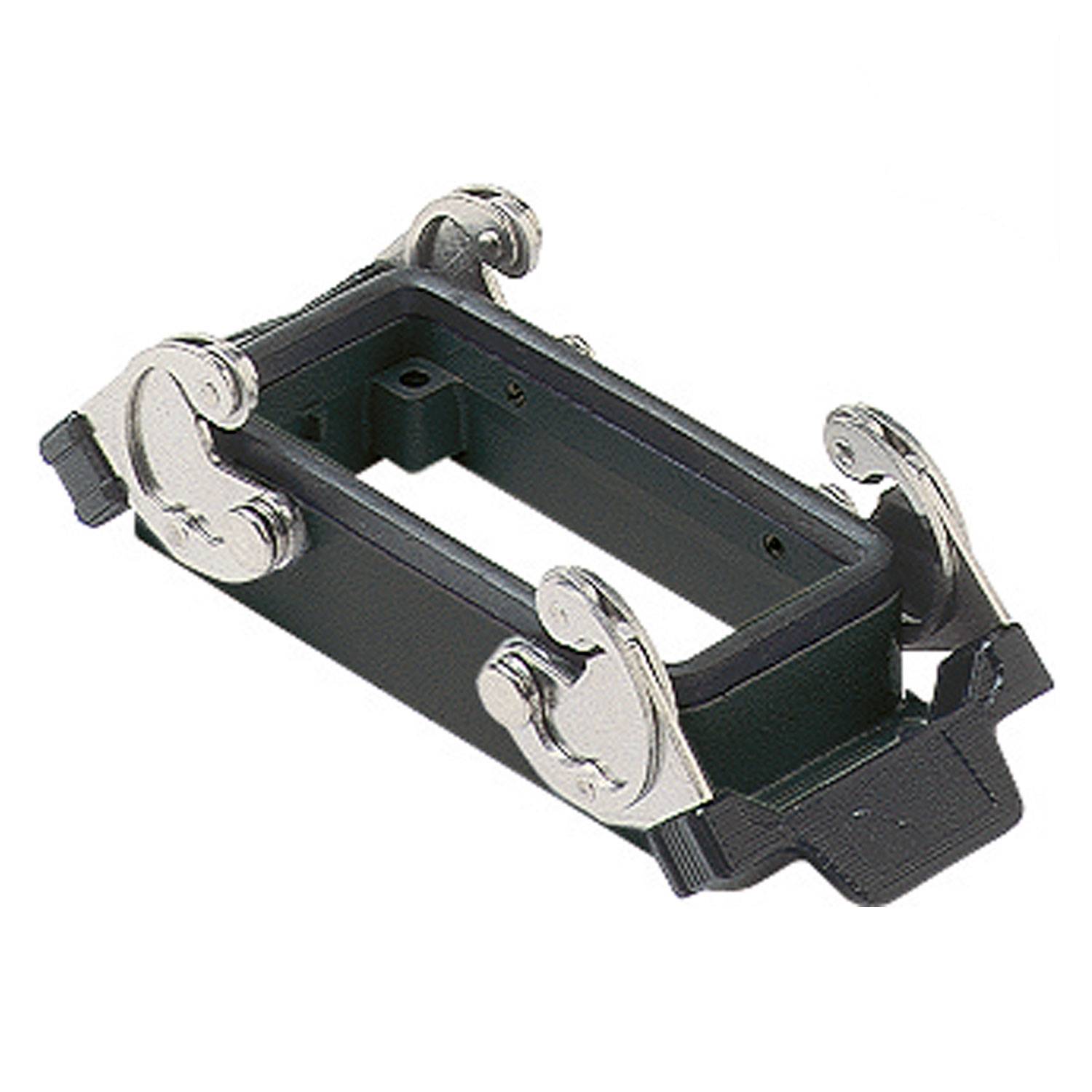 ILME Rechteck-MP 10, Metall-, Aufbaugehäuse hoch, 2 Bügel, schwarz