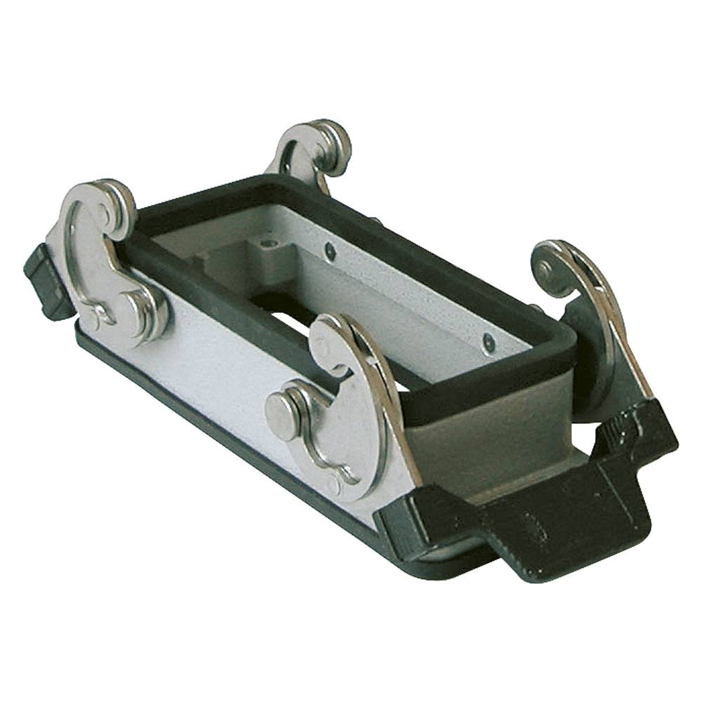 ILME Rechteck-MP 24, Metall-, Aufbaugehäuse flach, 2 Bügel, grau