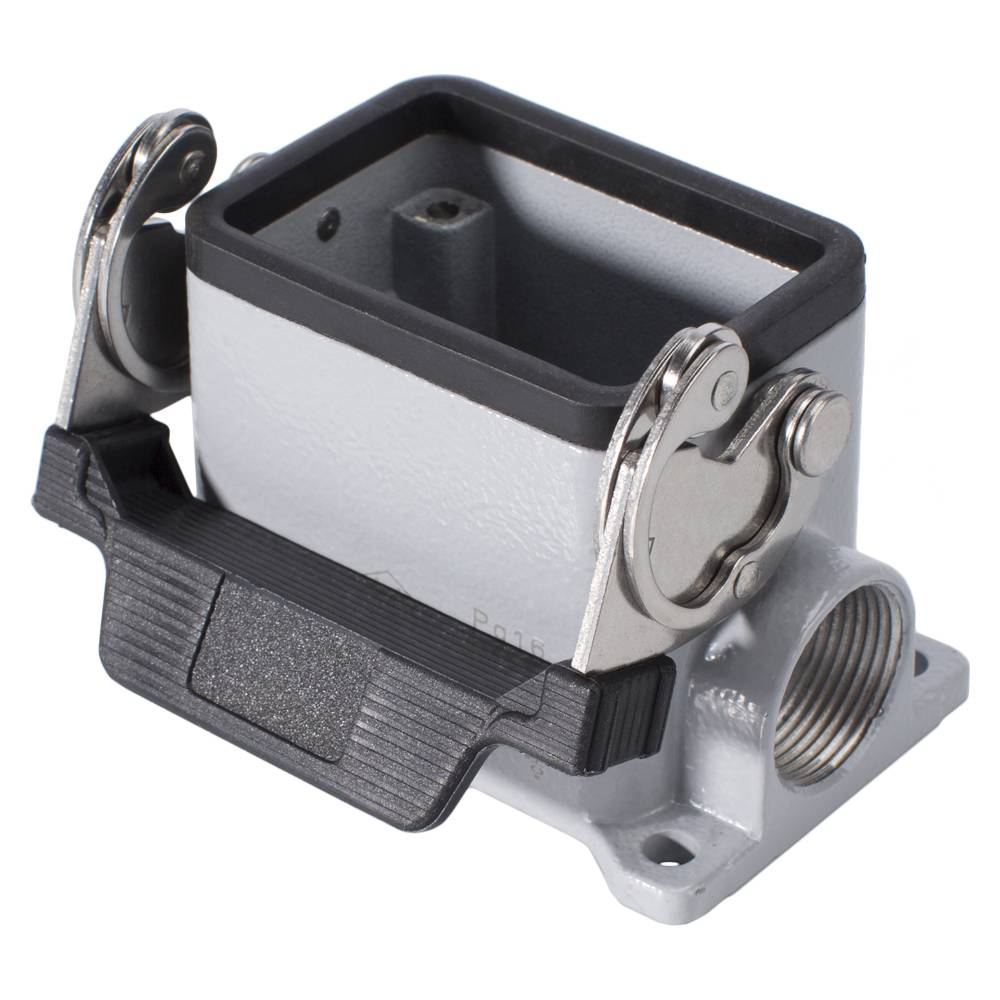 ILME Rechteck-MP 06, Metall-, Aufbaugehäuse flach, 1 Bügel, grau