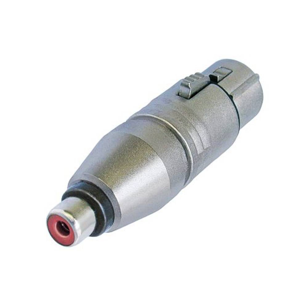 NEUTRIK® Adapter | Cinch female/XLR 3-pol female gerade, grau