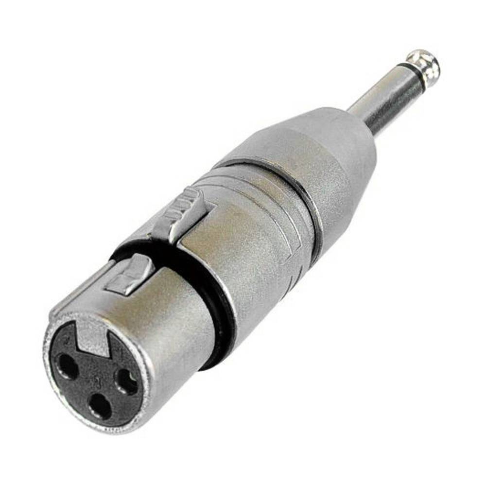 NEUTRIK® Adapter | Klinke male mono/XLR 3-pol female gerade, grau