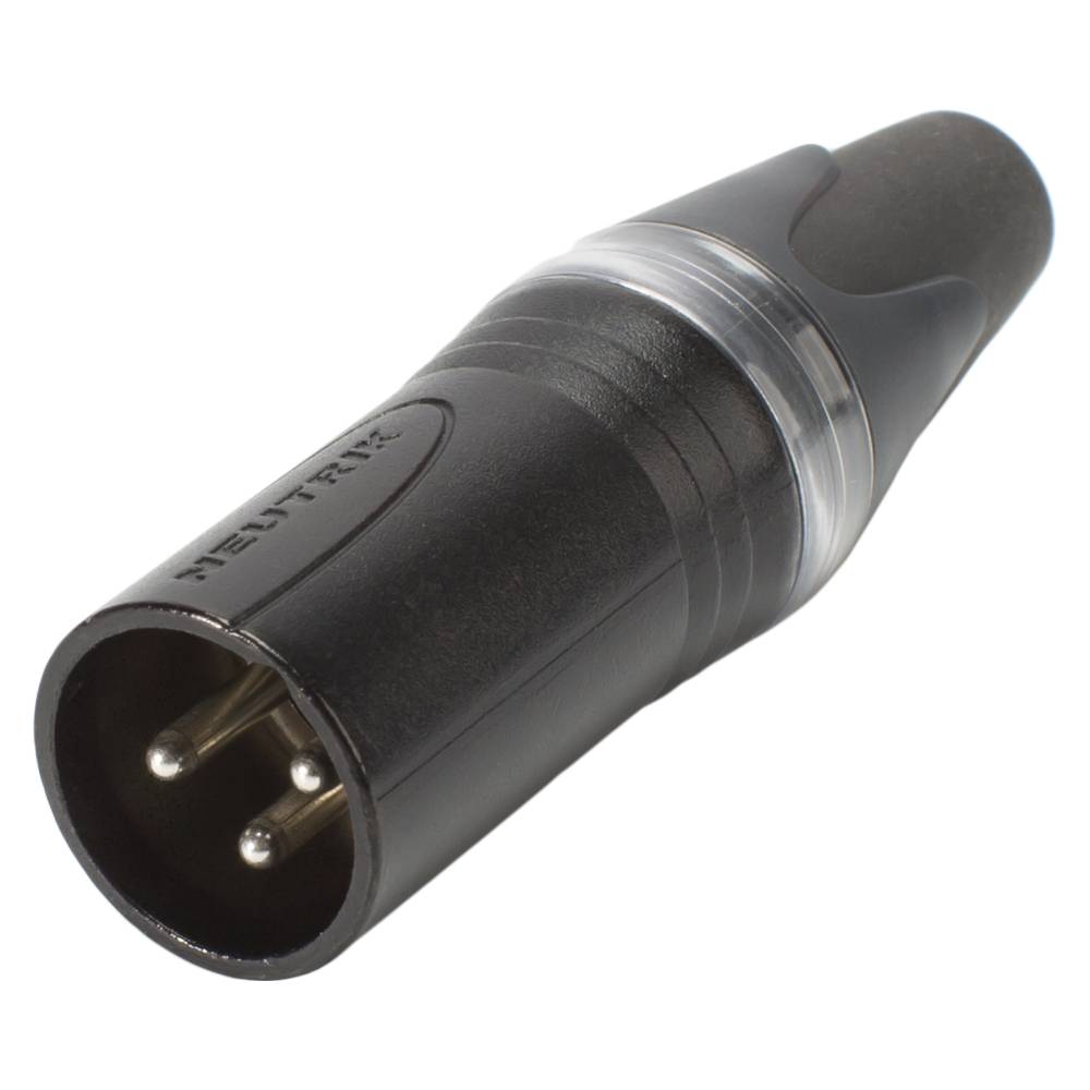 NEUTRIK® Adapter | DMX Terminator 120 O/XLR 3-pol male gerade, grau