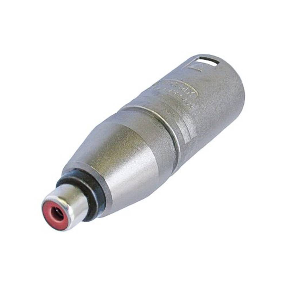 NEUTRIK® Adapter | Cinch female/XLR 3-pol male gerade, grau