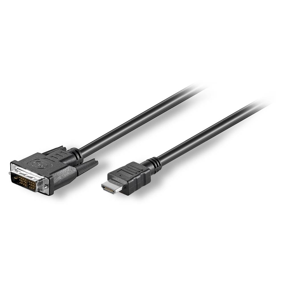 Multimediakabel HDMI-Adapterkabel, 19 x 0,08 mm² | HDMI® / DVI