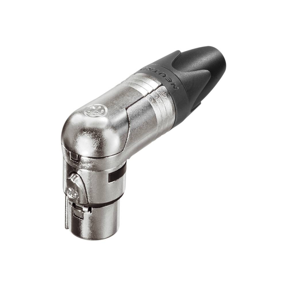 NEUTRIK® XLR, 7-pol , Metall-, Löttechnik-Kabelbuchse, versilberte(r) Kontakt(e), abgewinkelt, nickel